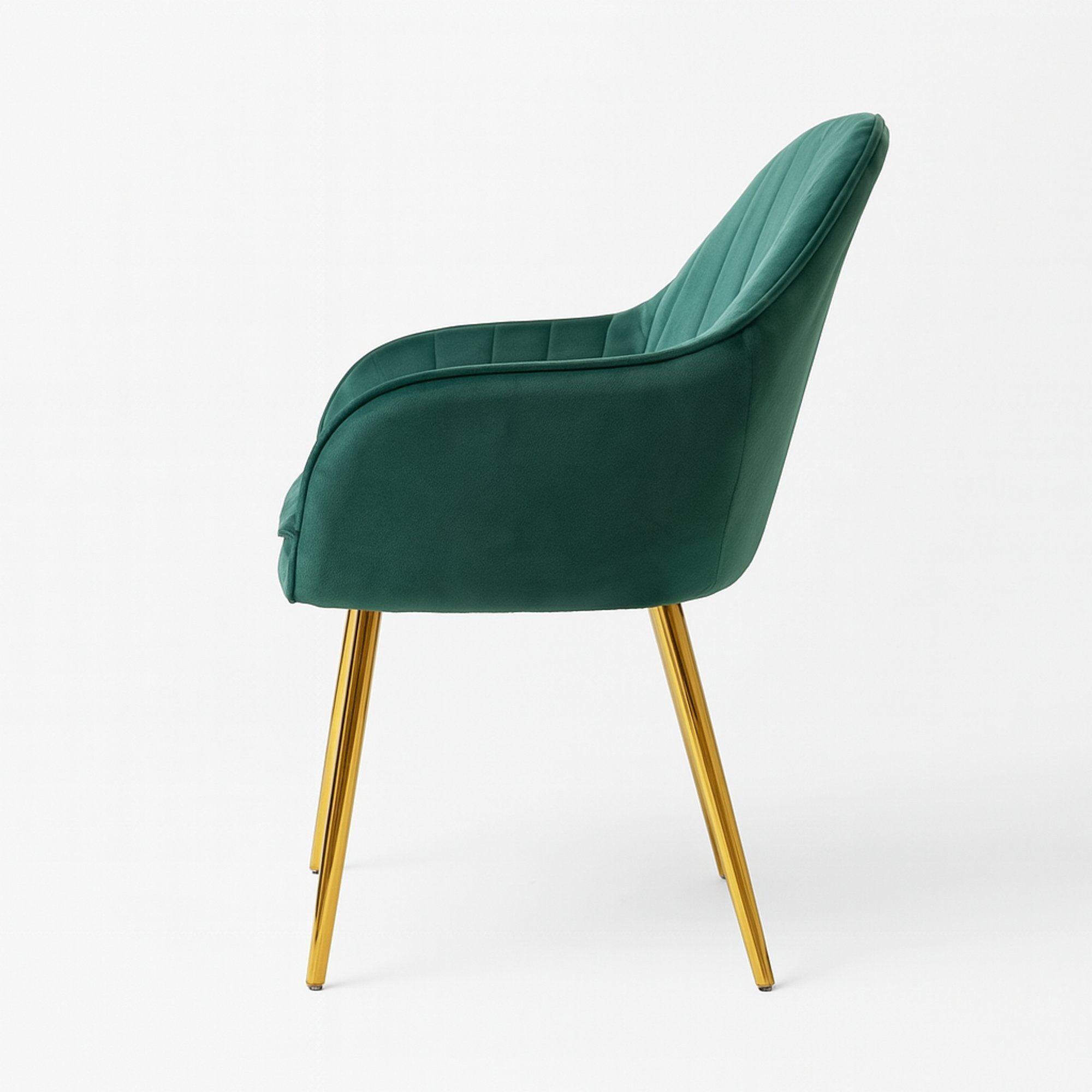 Pack x 2 Sitial Velluto Terciopelo color verde-3