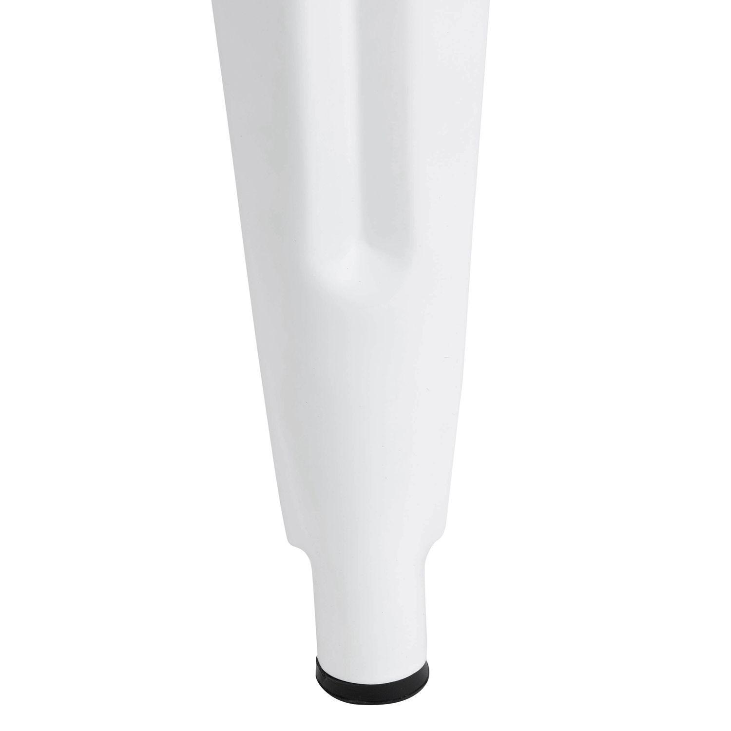 Pack x 4 Silla tolix con brazos Blanca-6