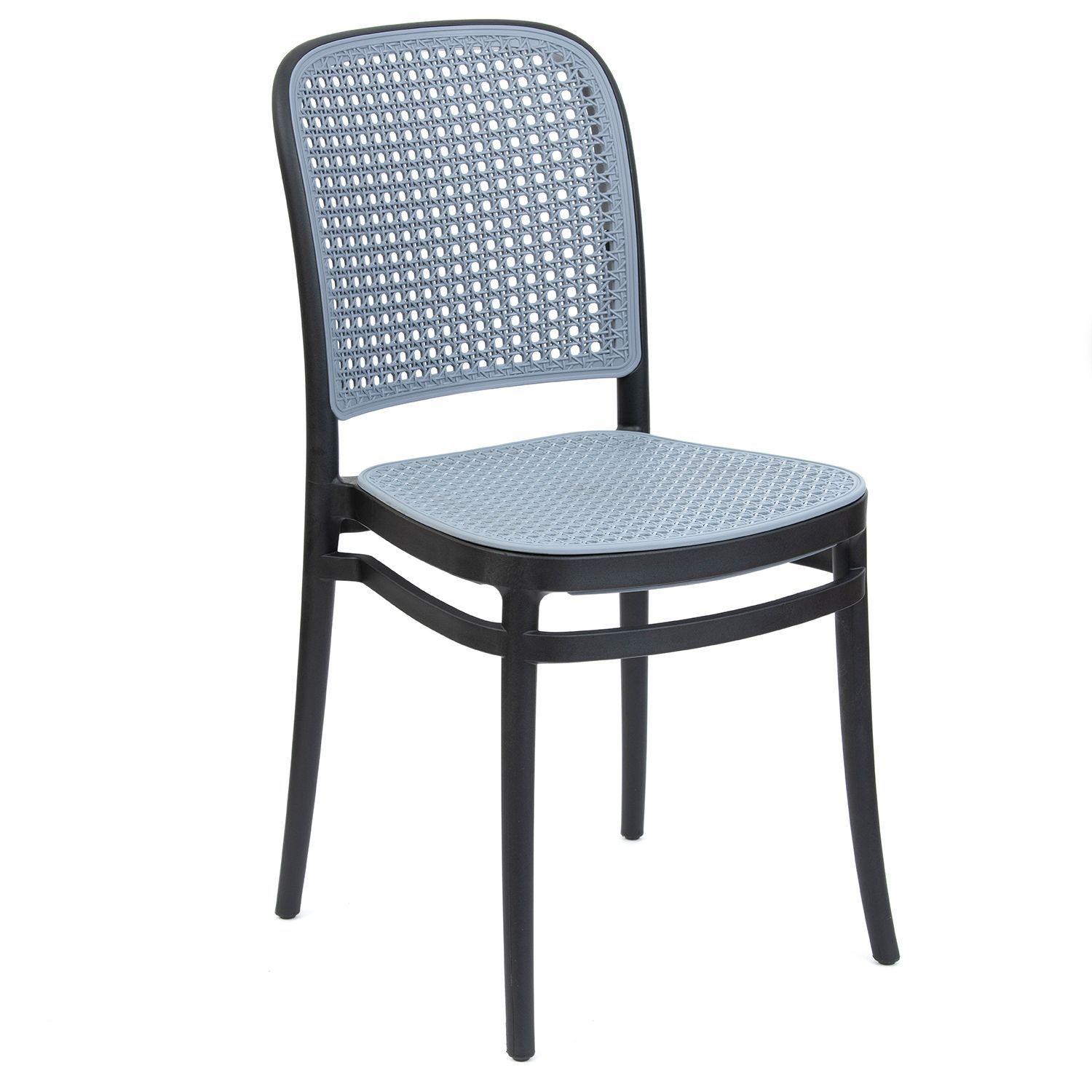 Pack x 4 Sillas de terraza Sunset Gris-3