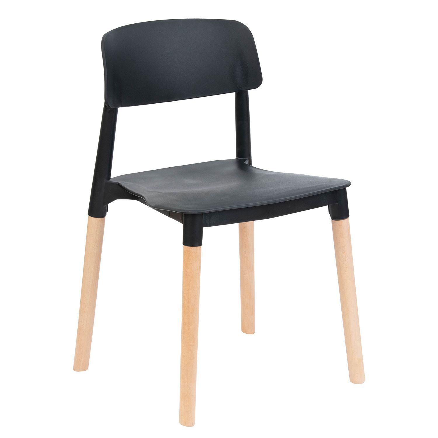 Pack x 4 Silla Negra Arya-3