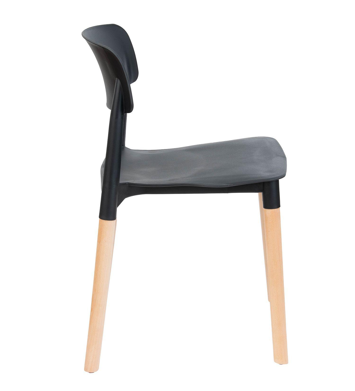 Pack x 4 Silla Negra Arya-5