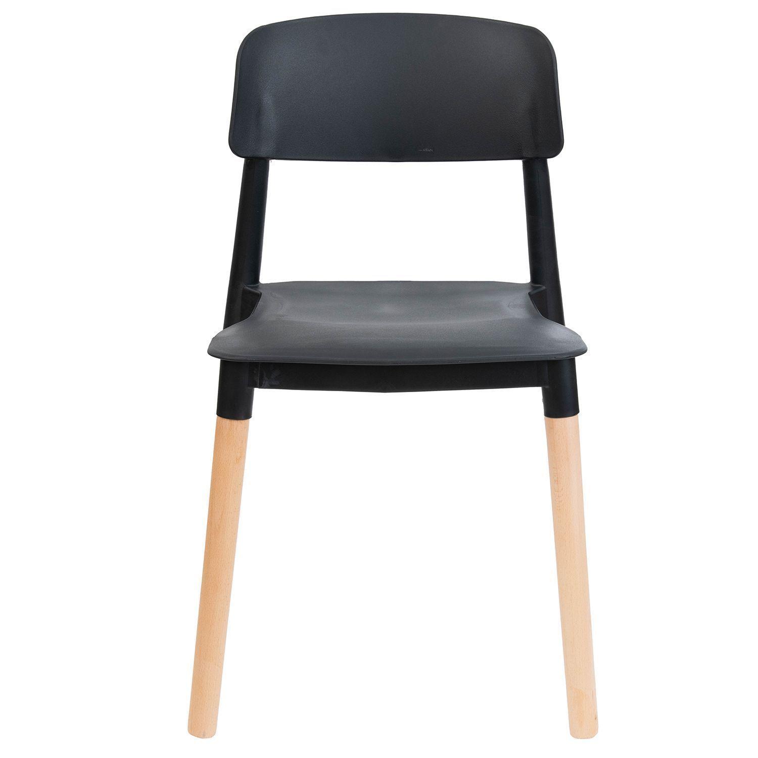 Pack x 4 Silla Negra Arya-5