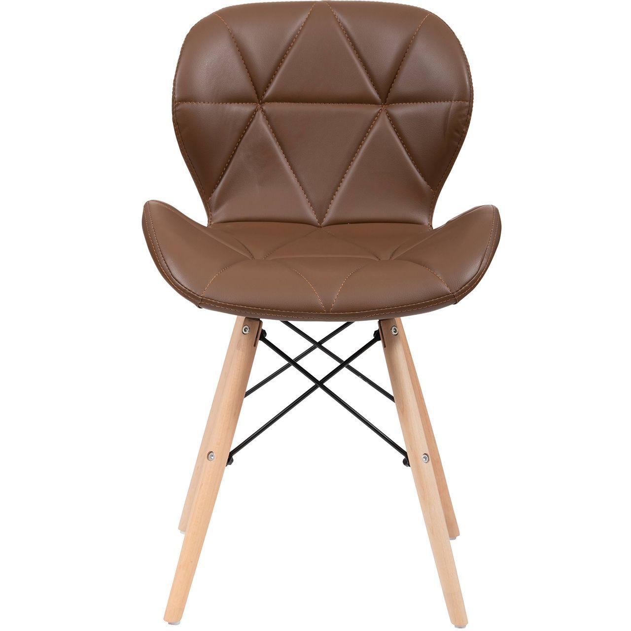 Pack x 4 Silla Eames aviador cafe-3