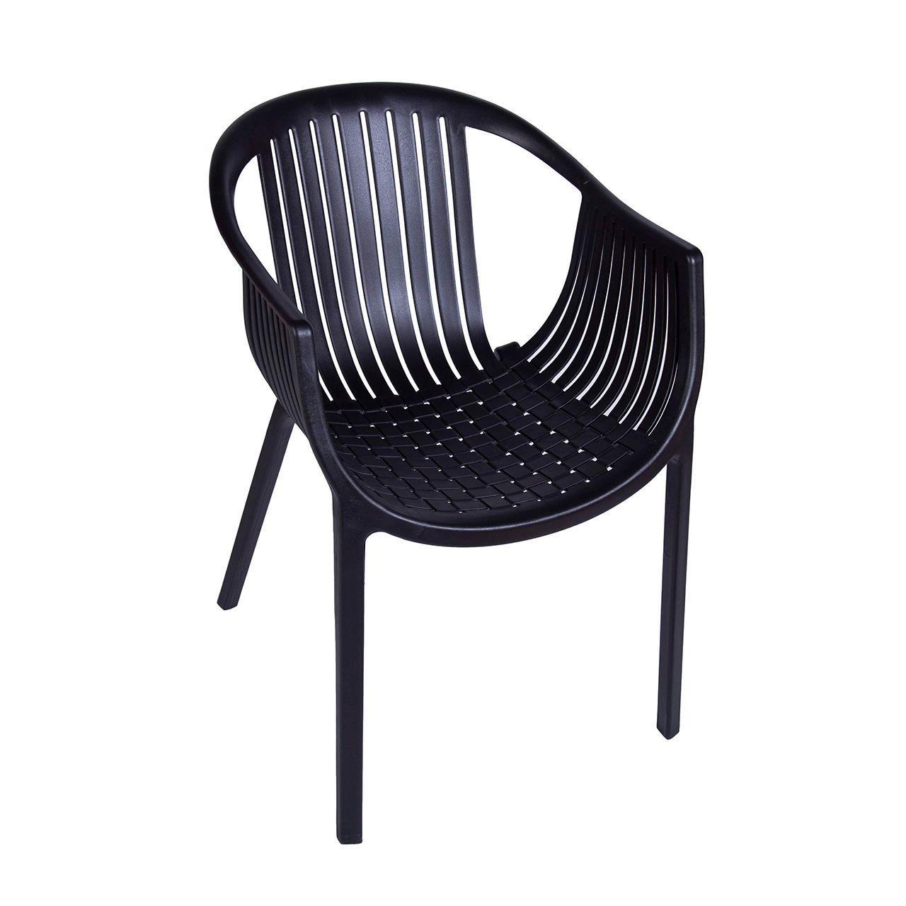 Pack x 4 Sillas terraza Negra-2