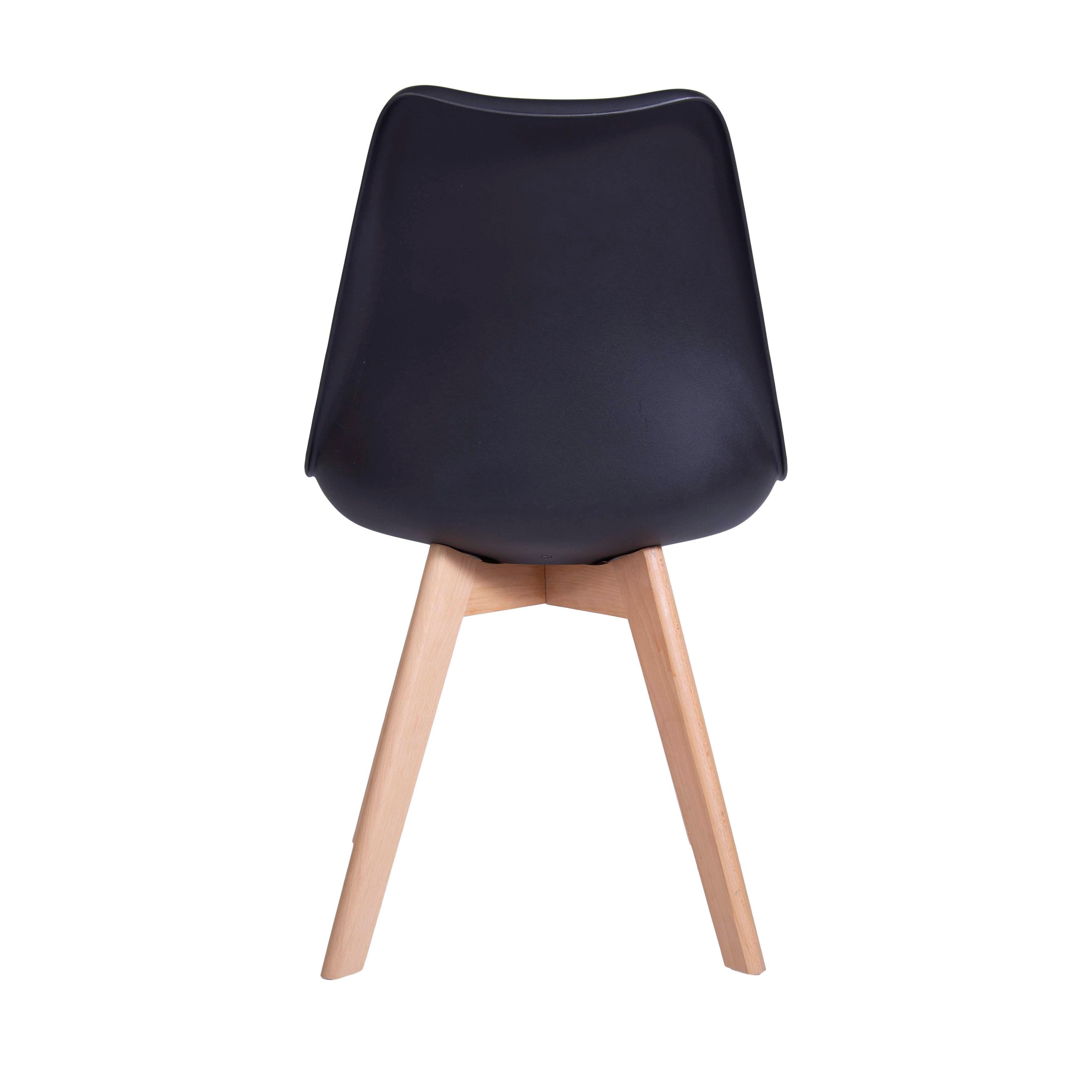 Pack x 4 Sillas Tulip Negro-2