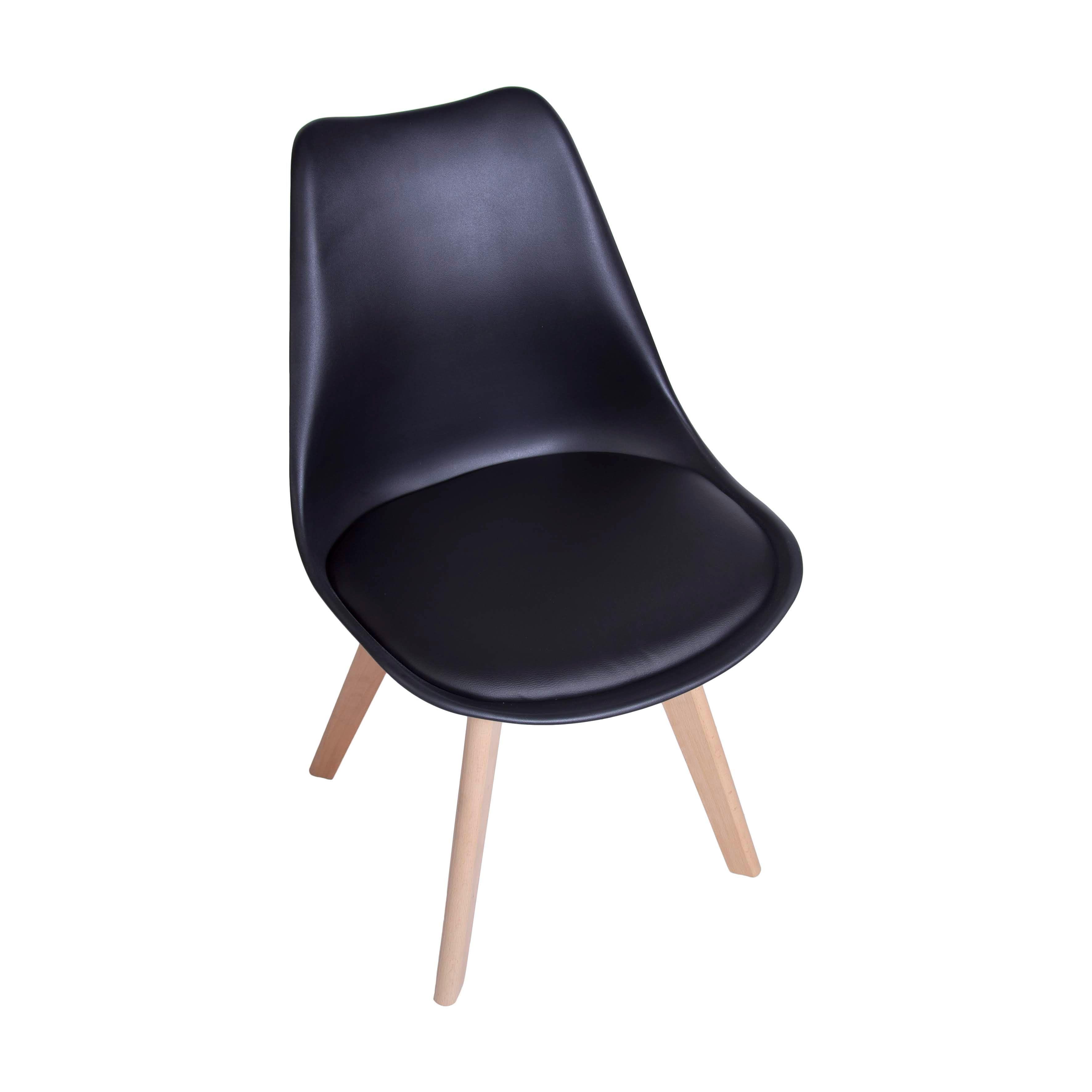 Pack x 4 Sillas Tulip Negro-3