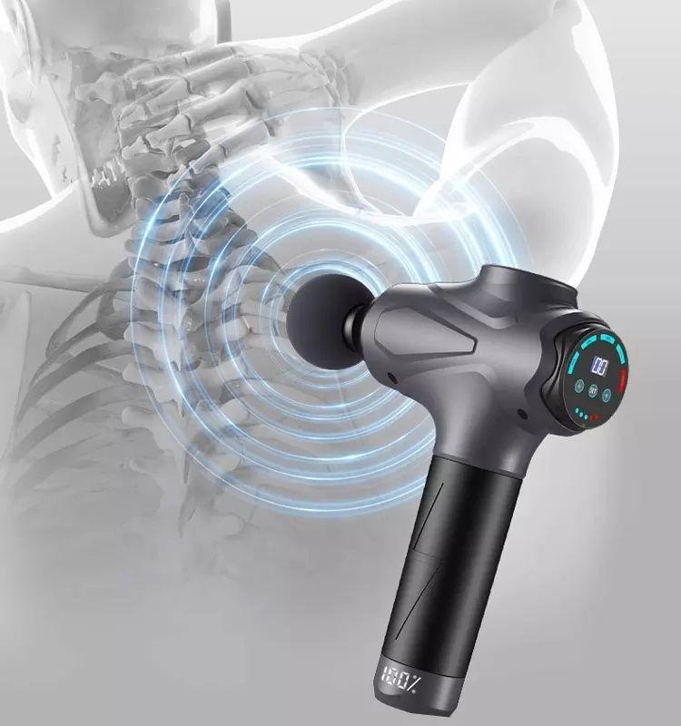 Pistola de Masaje Profesional - 3400 RPM - 30 vel.-5
