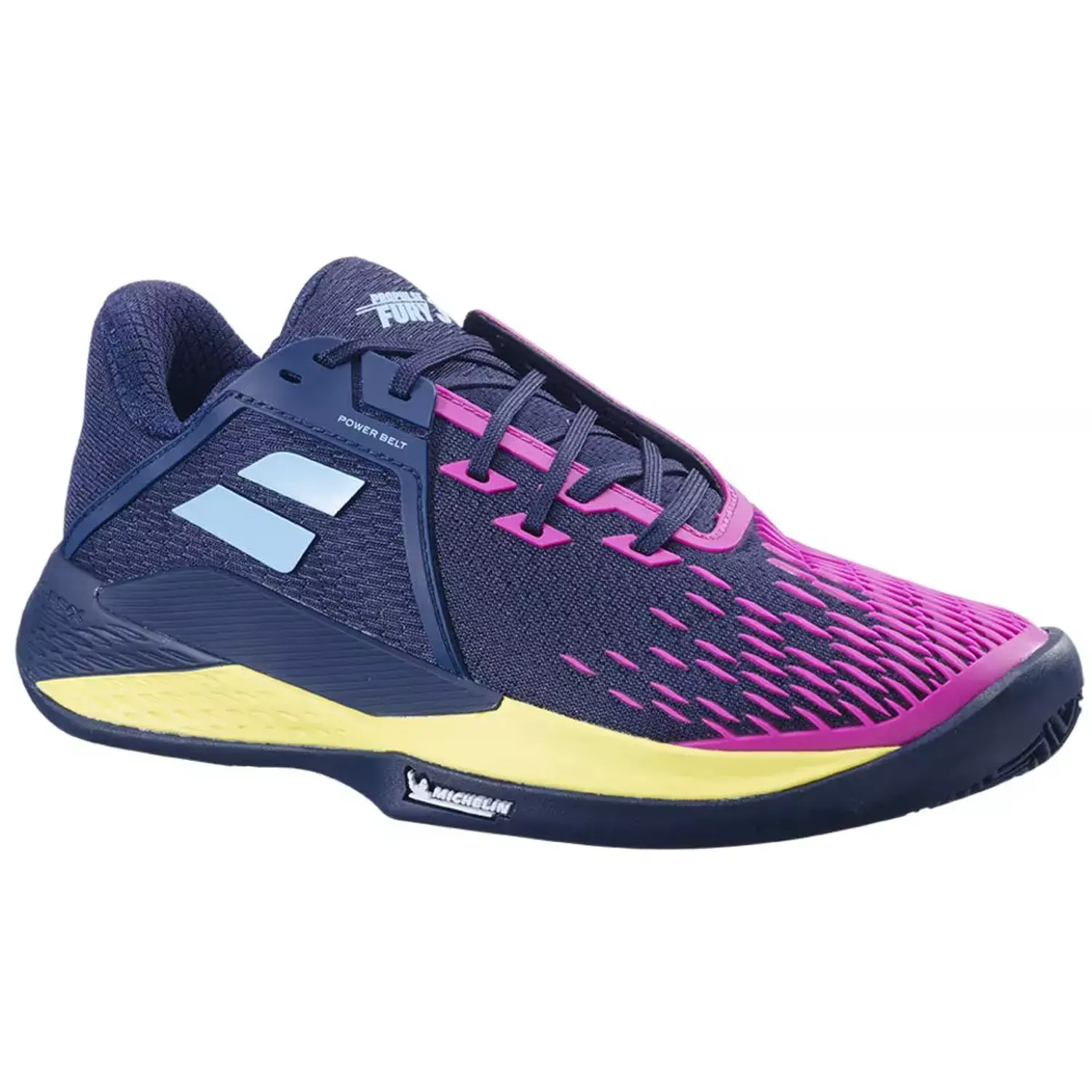 Zapatilla De Tenis Babolat Propulse Fury 3 Clay Men Dark blue pink aero-0
