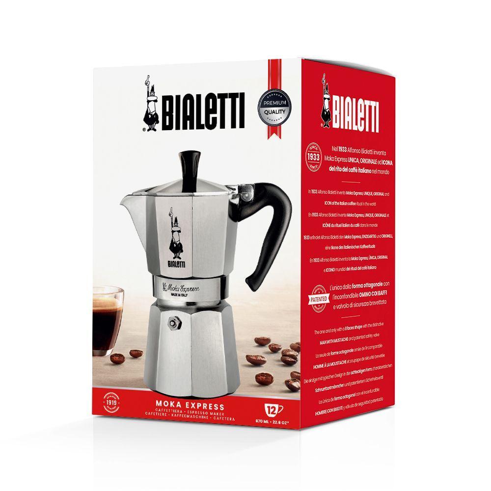Cafetera Moka Express 12 Tazas Bialetti-1