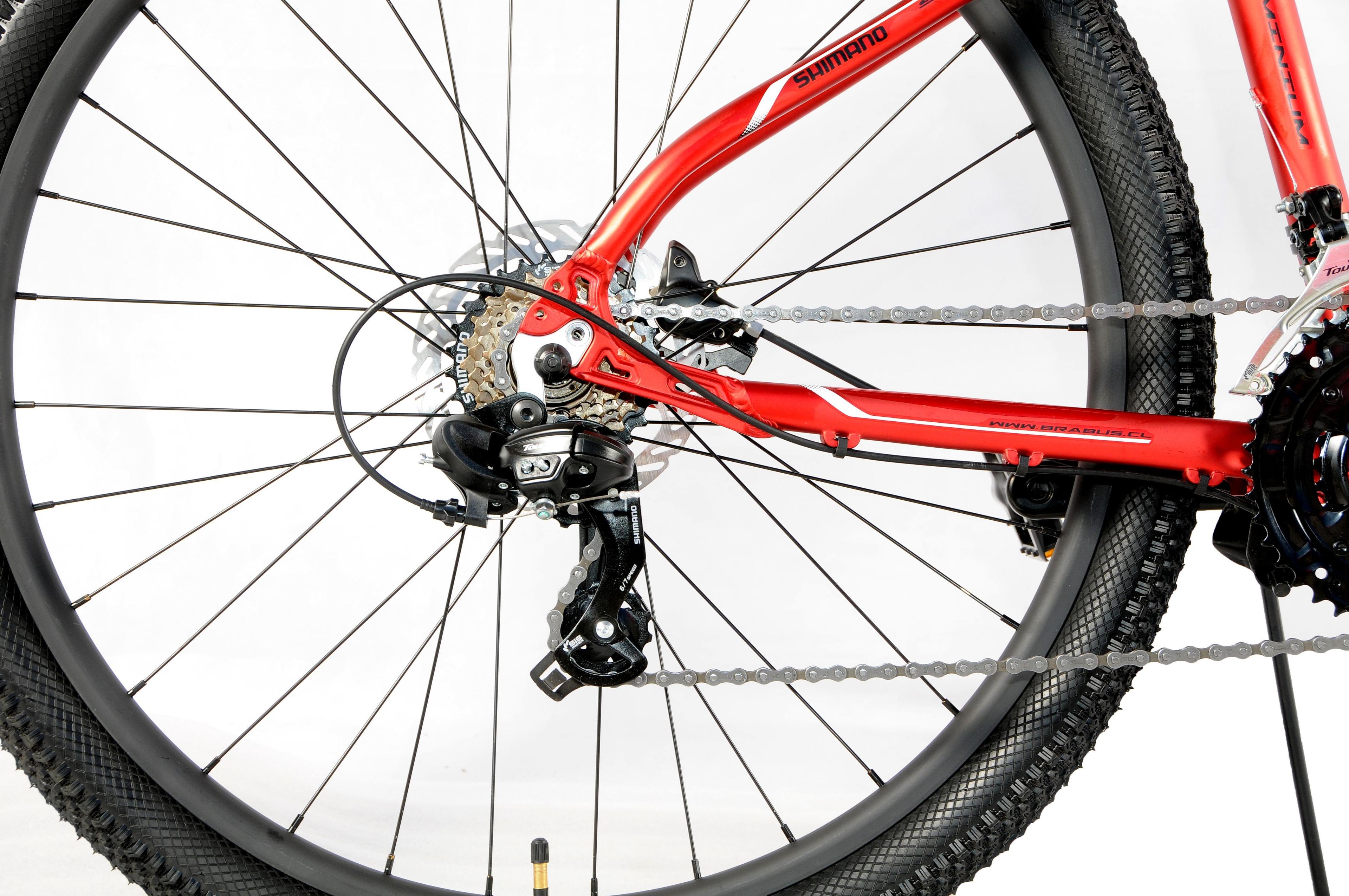 Bicicleta Ventor 3 Aro 27,5 Rojo-4