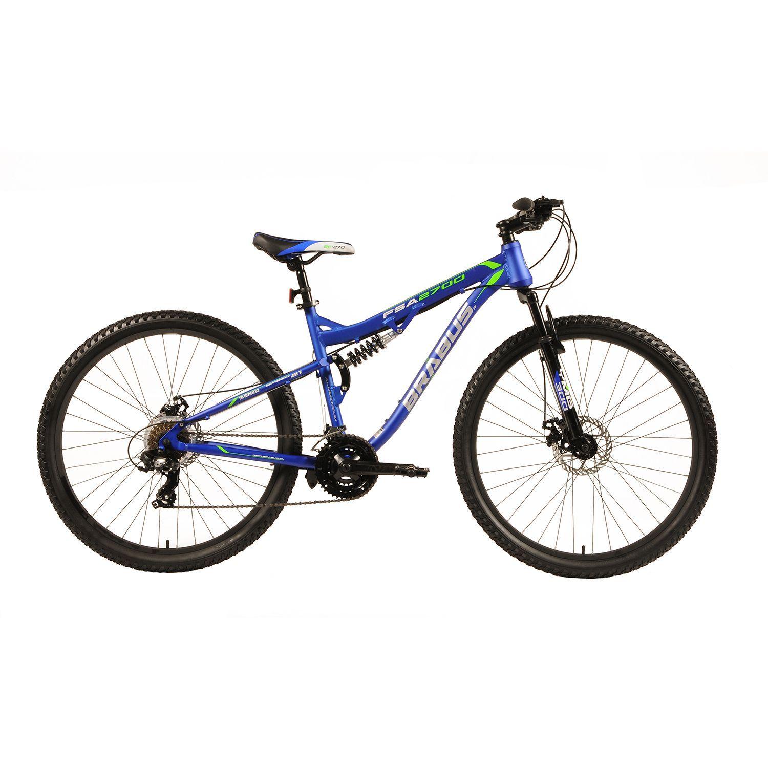 Bicicleta BlackFox Doble Suspensión Aro 27,5 Azul-0