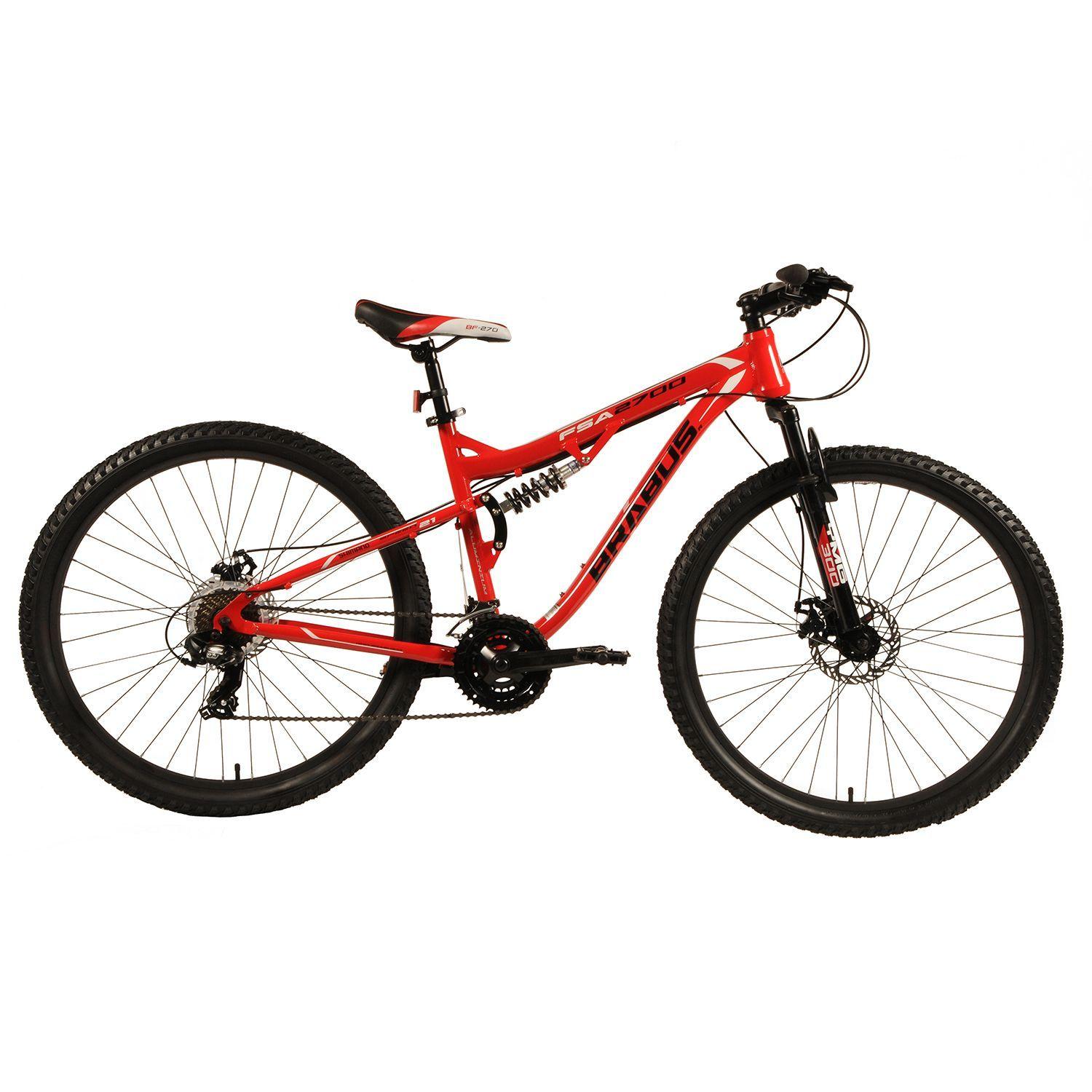 Bicicleta BlackFox Doble Suspensión Aro 27,5 Rojo-0