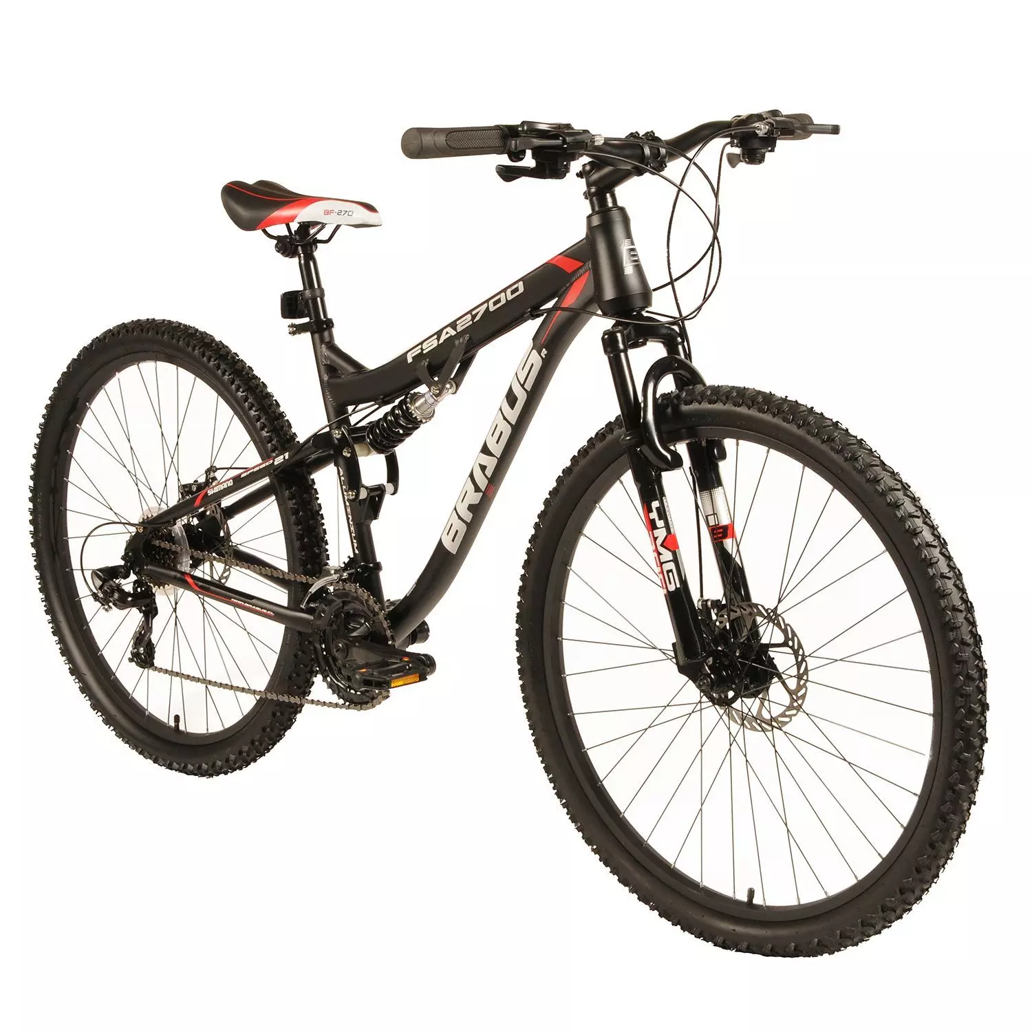 Bicicleta BlackFox Doble Suspensión Aro 27,5 Negro-1