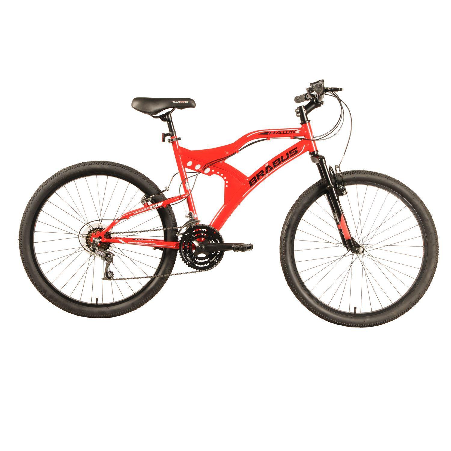 Bicicleta Hawk Aro 26 Rojo-0