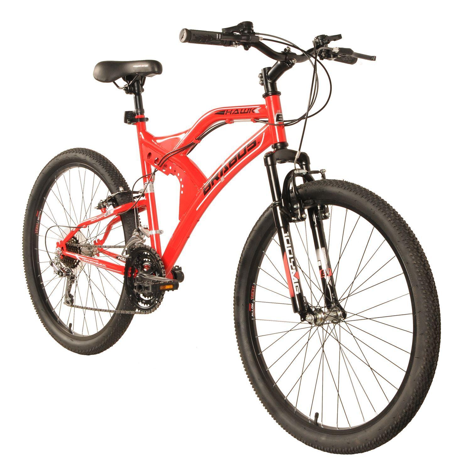 Bicicleta Hawk Aro 26 Rojo-1