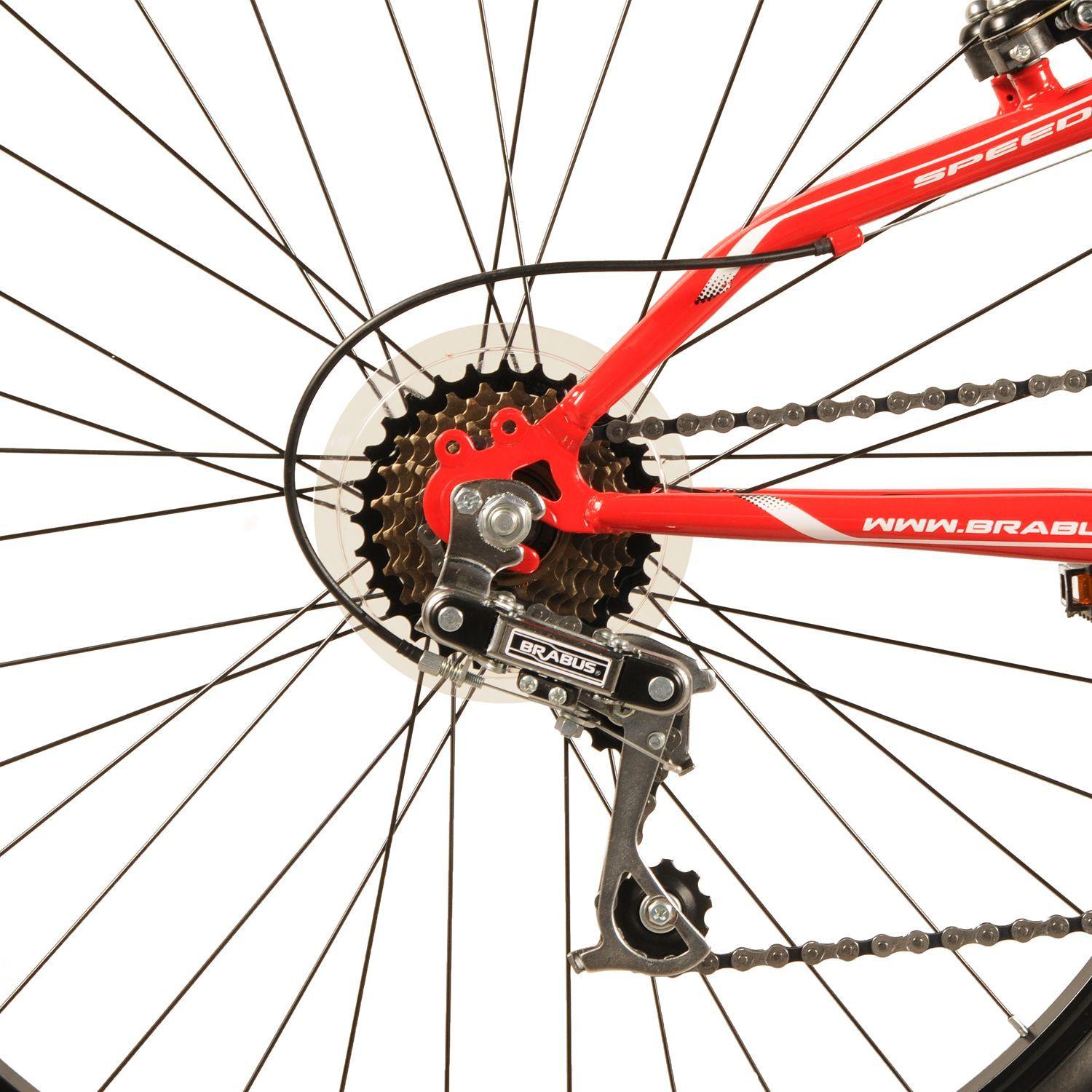 Bicicleta Hawk Aro 26 Rojo-3