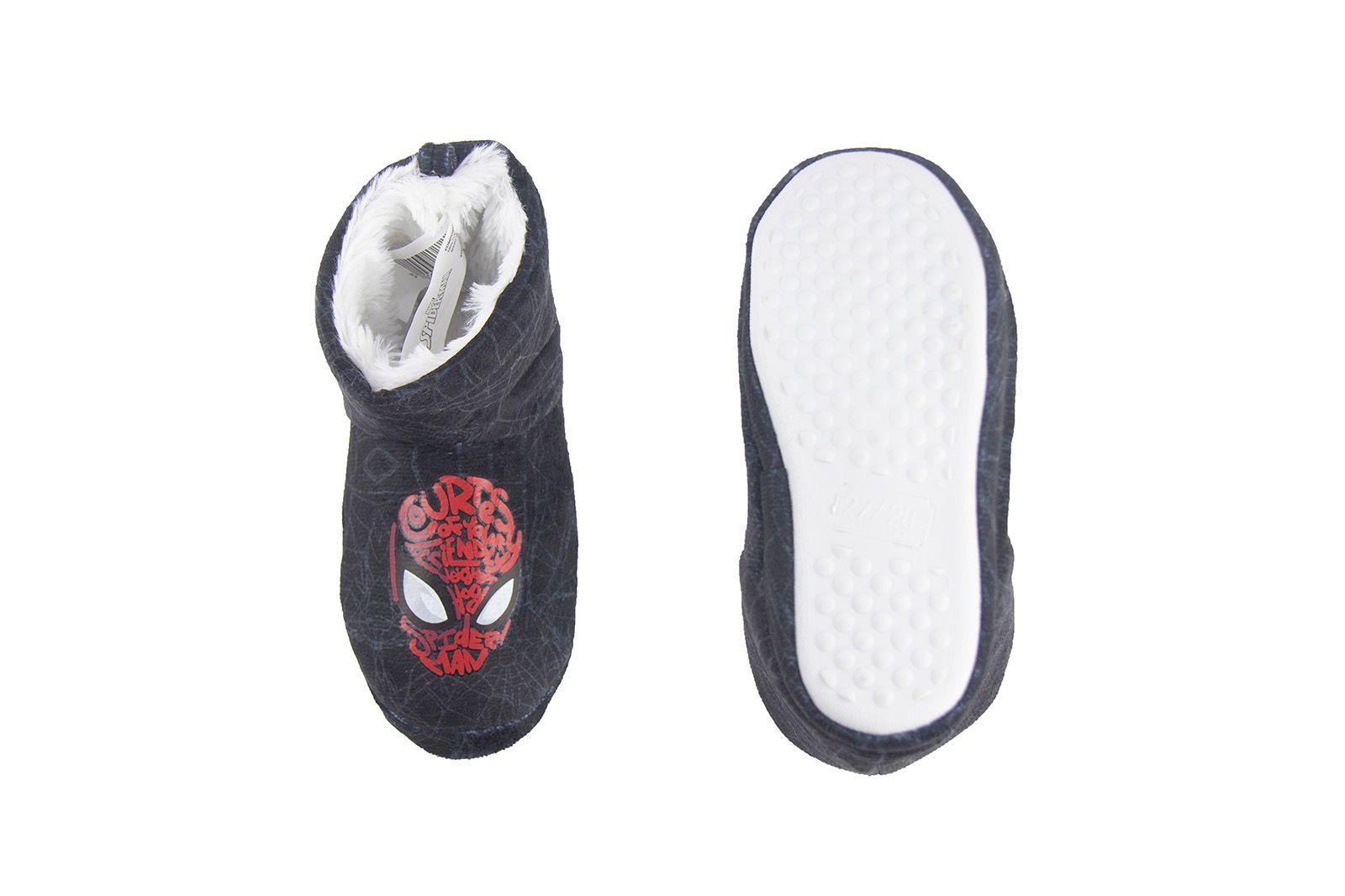 Pantufla Bota negra Spiderman-3