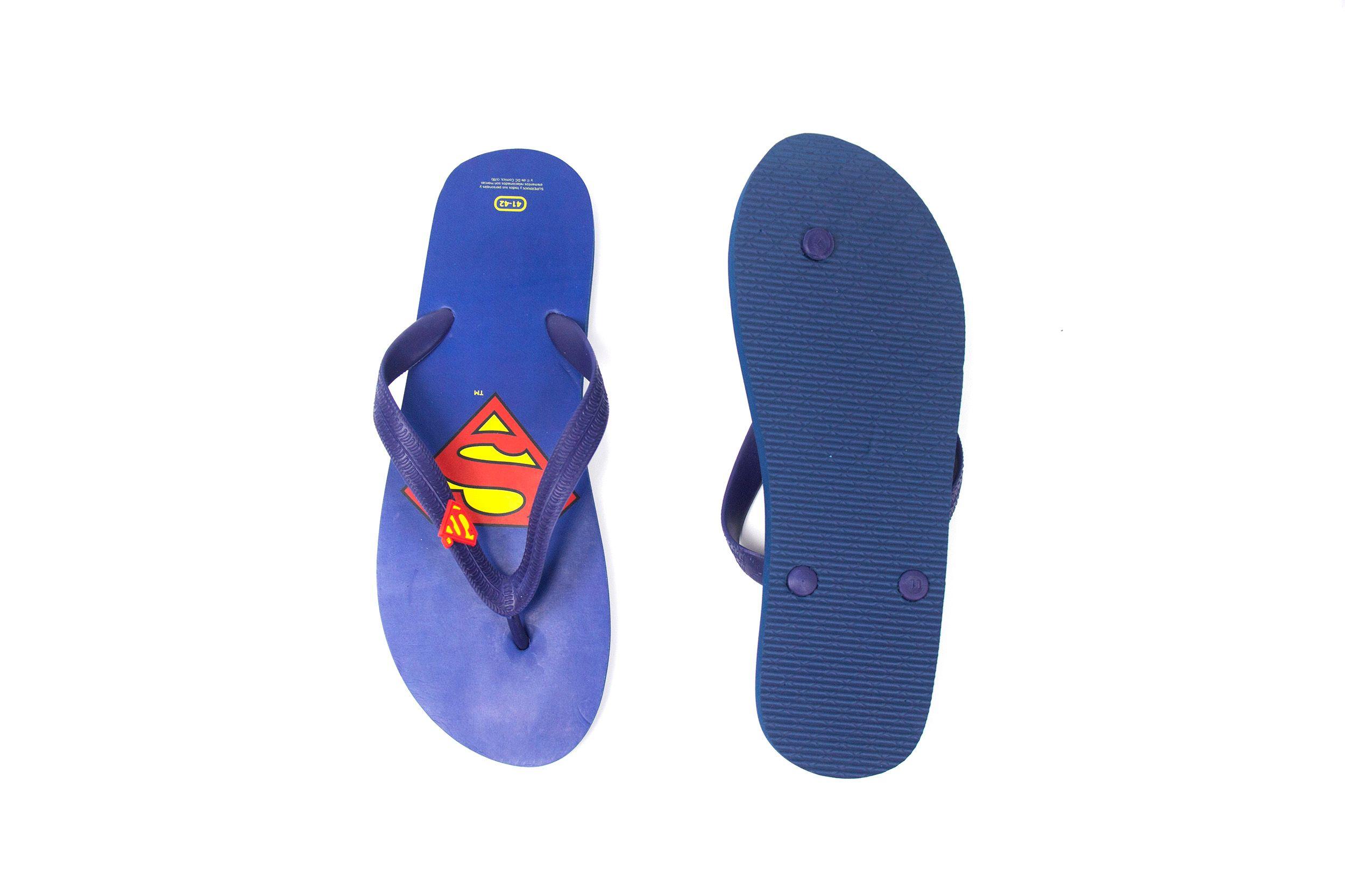 Sandalia Azul Superman Dc Comics-2