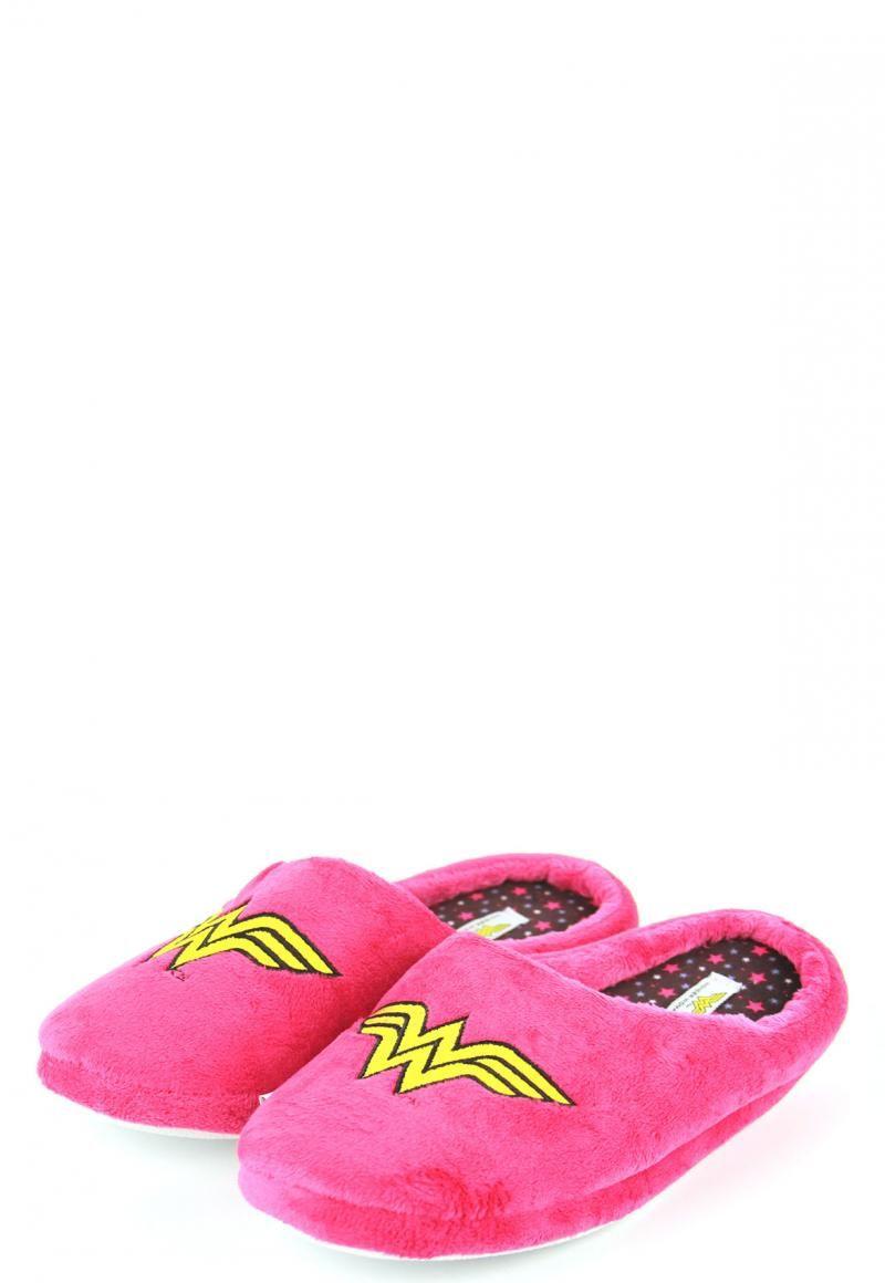 Pantufla Básica Fucsia Dc Comics-0