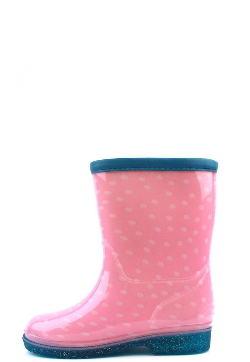 Bota De Agua Luces Rosada LOL-1