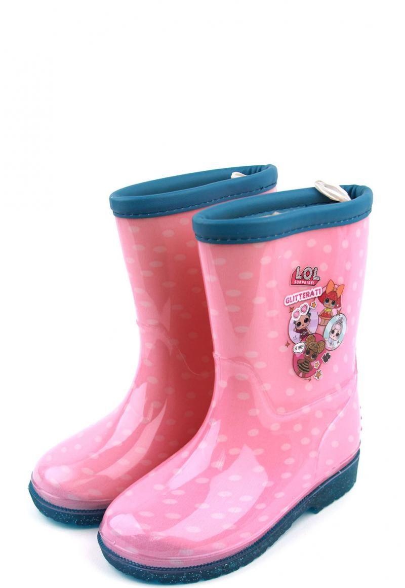 Bota De Agua Luces Rosada LOL-0