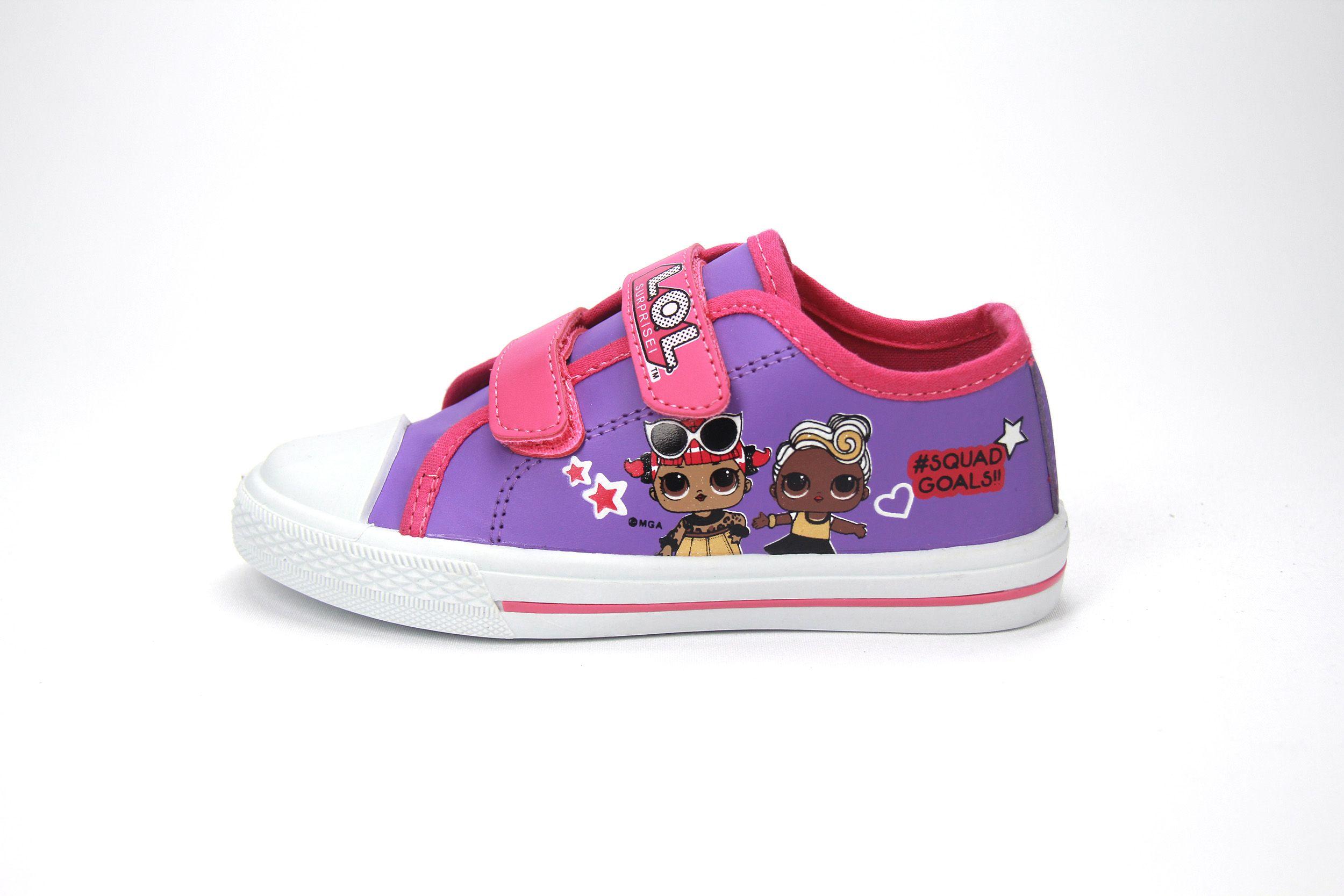 Zapatilla Caña Baja Lila LOL-1