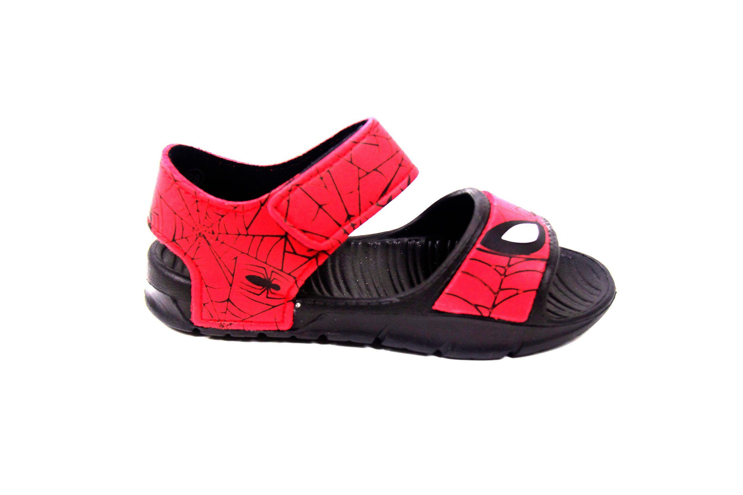 Sandalia Básica Araña Roja Spiderman-1