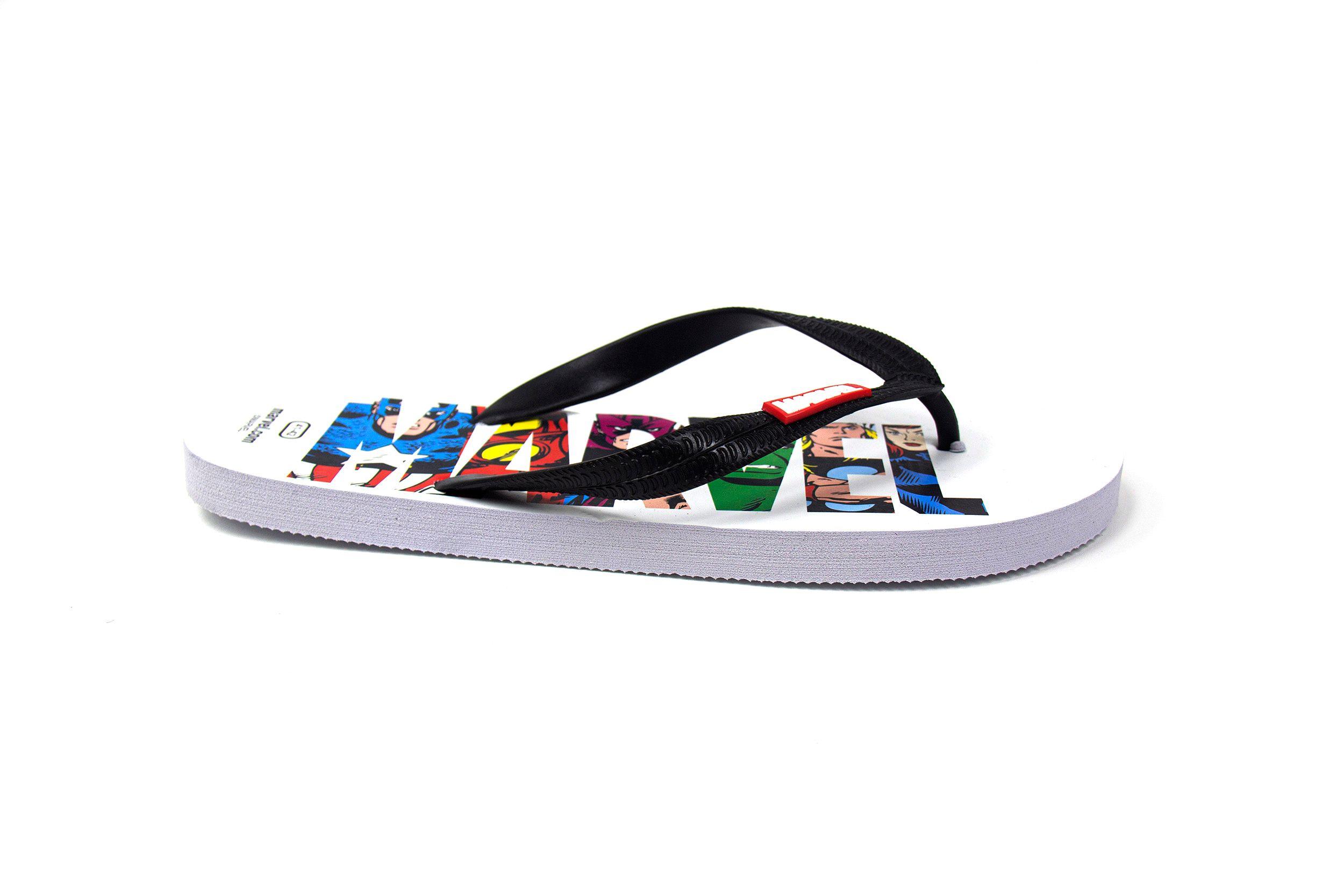 Sandalia Logo Blanca Marvel-0