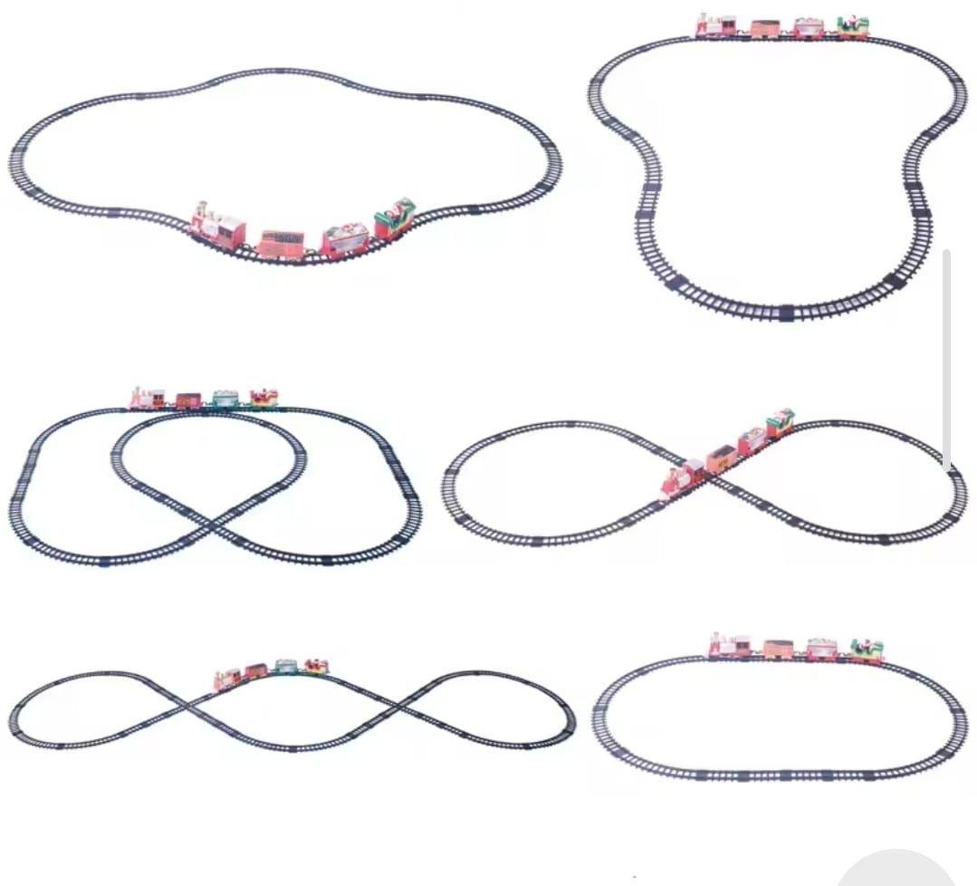 TREN DE NAVIDAD 38 PIEZAS 450 CM DE RIELES-3