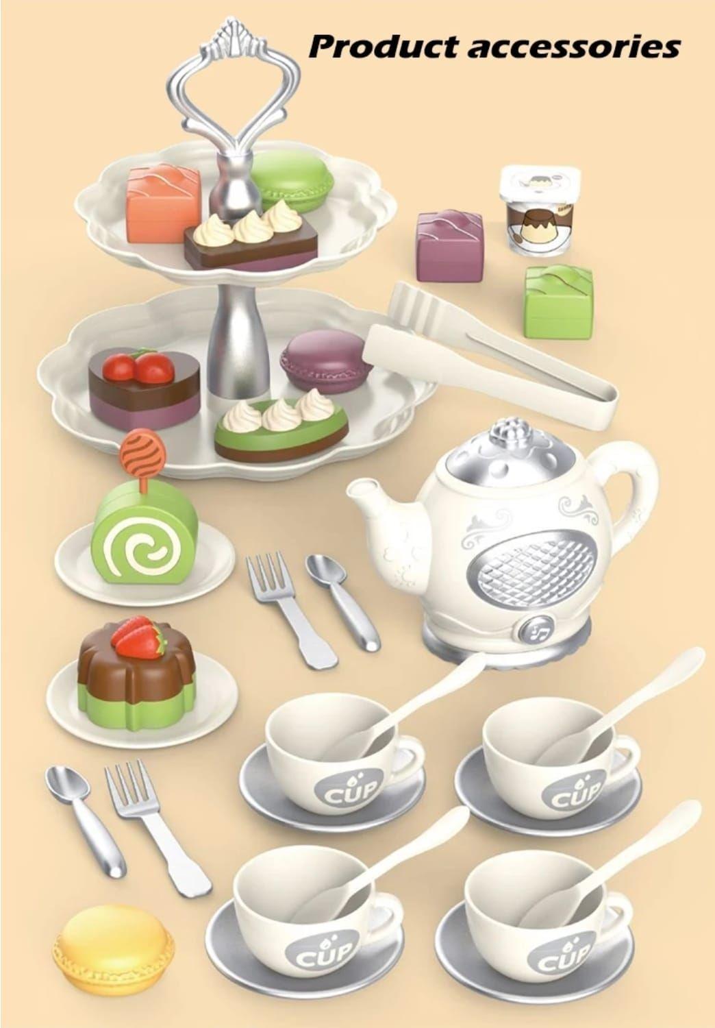 SET DE TAZAS DE TE DE JUGUETE CON ACCESORIOS-5