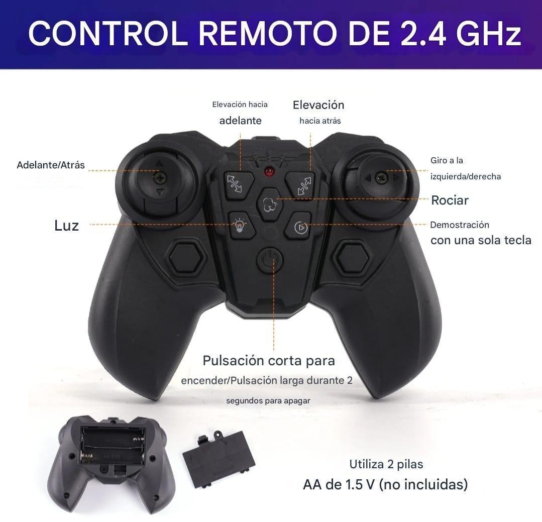 AUTO CONTROL REMOTO 6 RUEDAS Y CONTROL RELOJ DE GESTOS STUNT AMARILLO AZUL-3