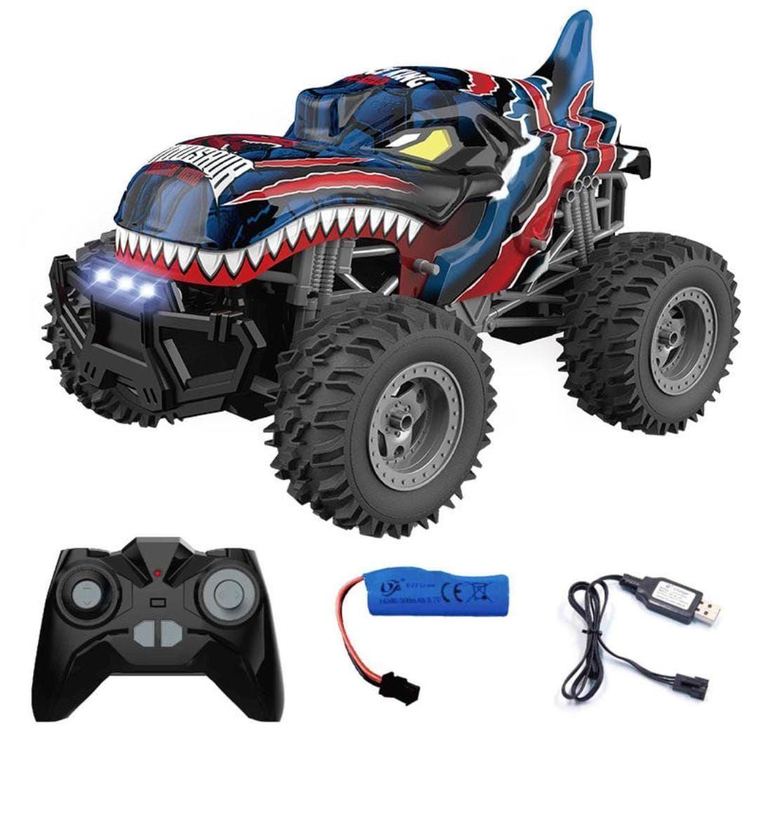 Auto Gran Dinosaurio Control Remoto 2,4 Ghz  1:14, Luces-0