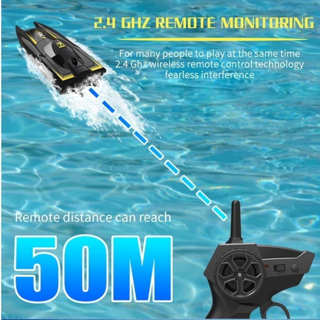 Lancha Control Remoto H118 Mini Bote Barco 2,4 Ghz-4