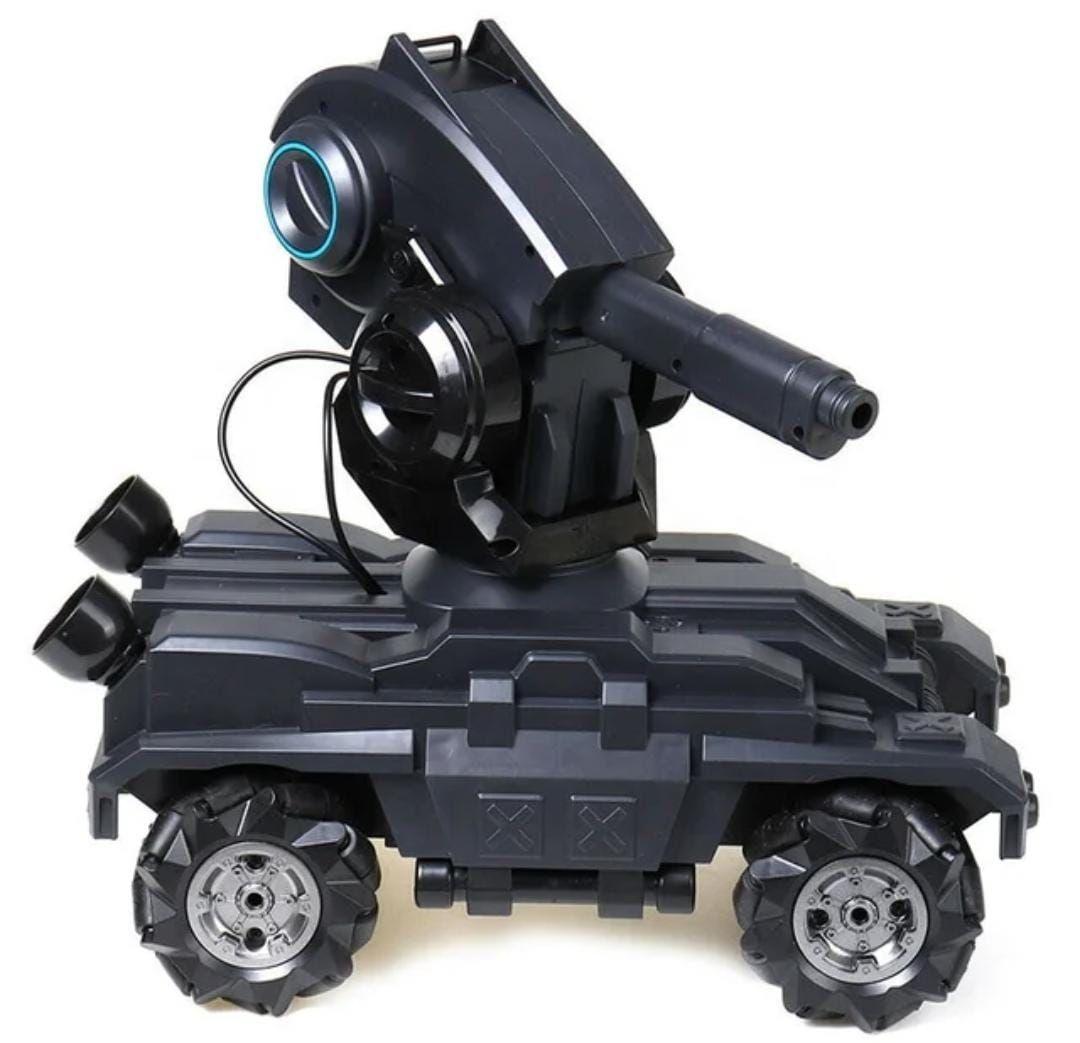 Tanque Control Remoto 2,4 Ghz, Disparador Drift Negro-Naranjo-2