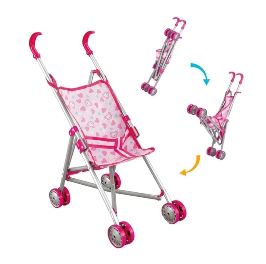 SET DE COCHE SILLA CUNA BOLSO 5 EN 1 ACCESORIOS PARA MUÑECA-6