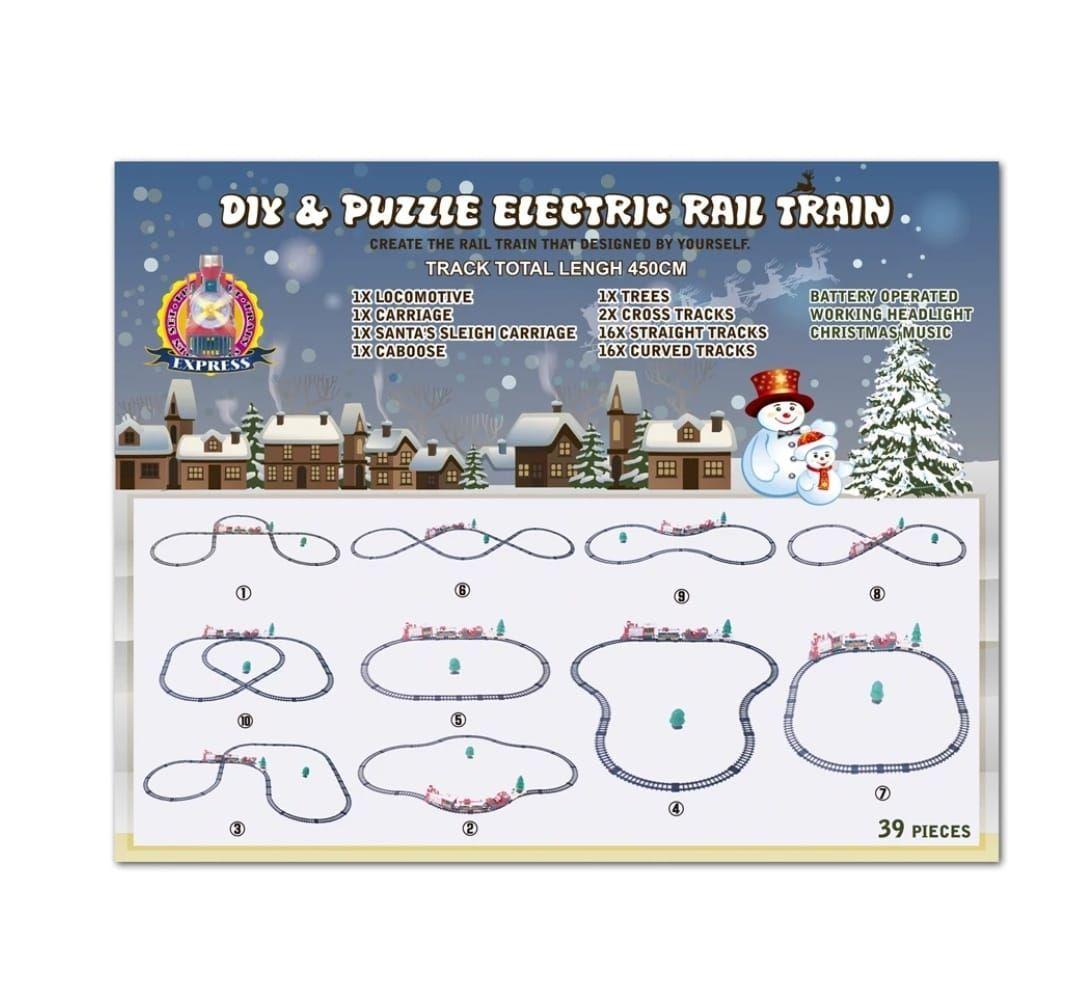 TREN DE NAVIDAD 39 PIEZAS CON LUCES-4