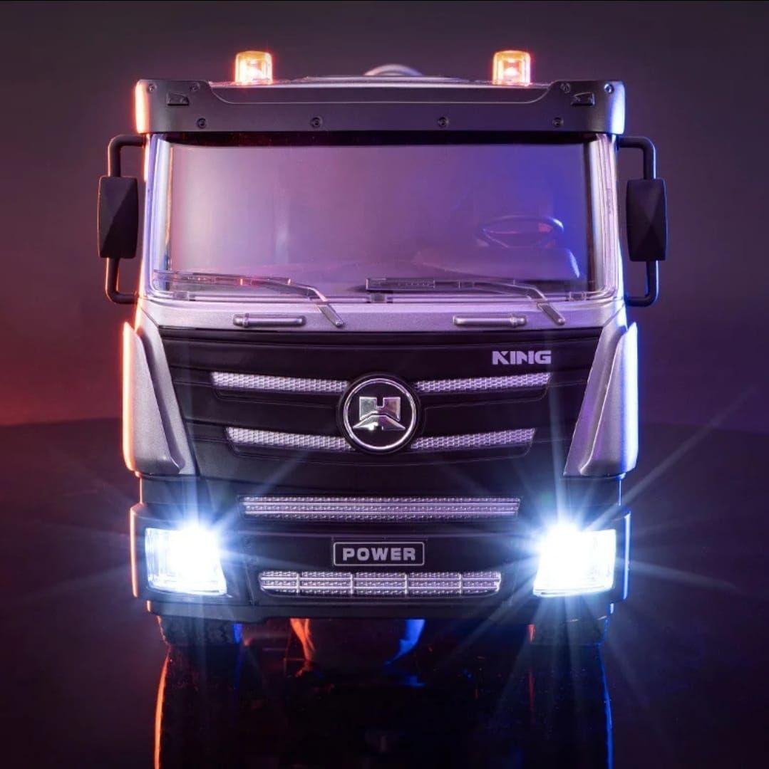 CAMION HUINA 1316 CONTROL REMOTO CON LUCES VAPOR-7