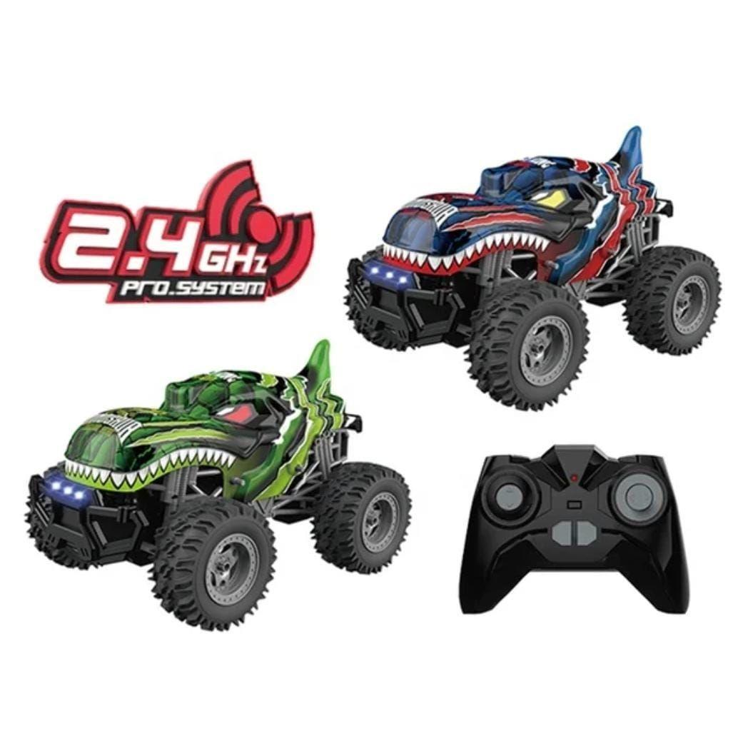 Auto Gran Dinosaurio Control Remoto 2,4 Ghz  1:14, Luces-6