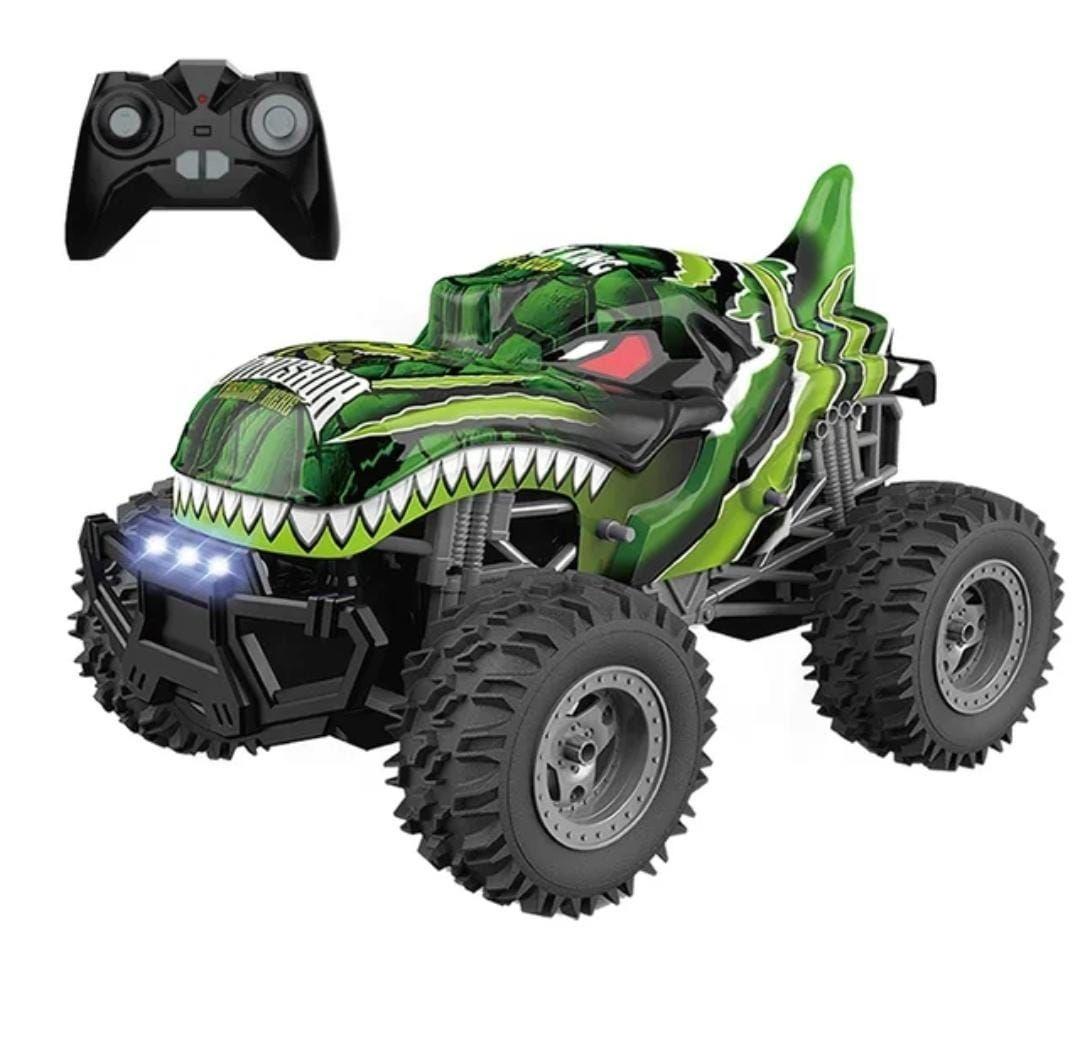 Auto Gran Dinosaurio Control Remoto 2,4 Ghz  1:14, Luces-0