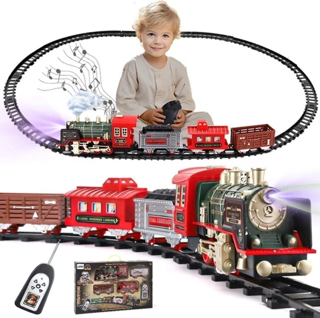 TREN CONTROL REMOTO LUCES SONIDO Y VAPOR-7