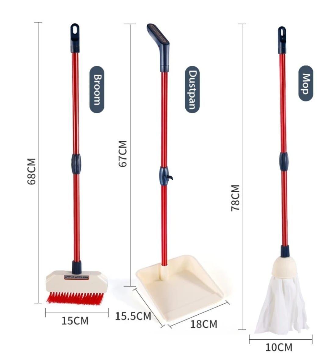 SET DE ASEO JUGUETE DE LIMPIEZA ESCOBA PALA-2