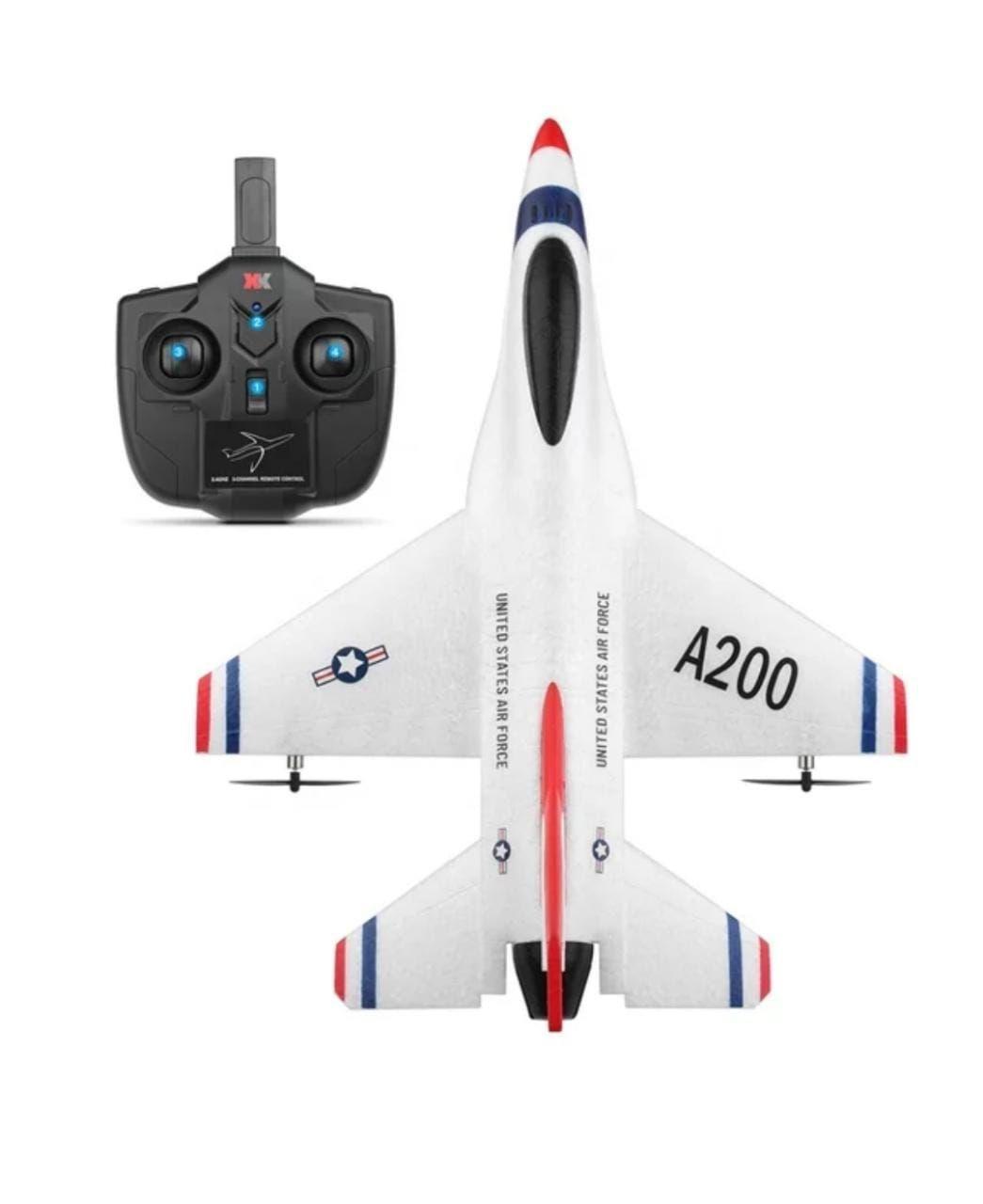 Avion Control Remoto A200 F16 B. 2,4 Ghz-5