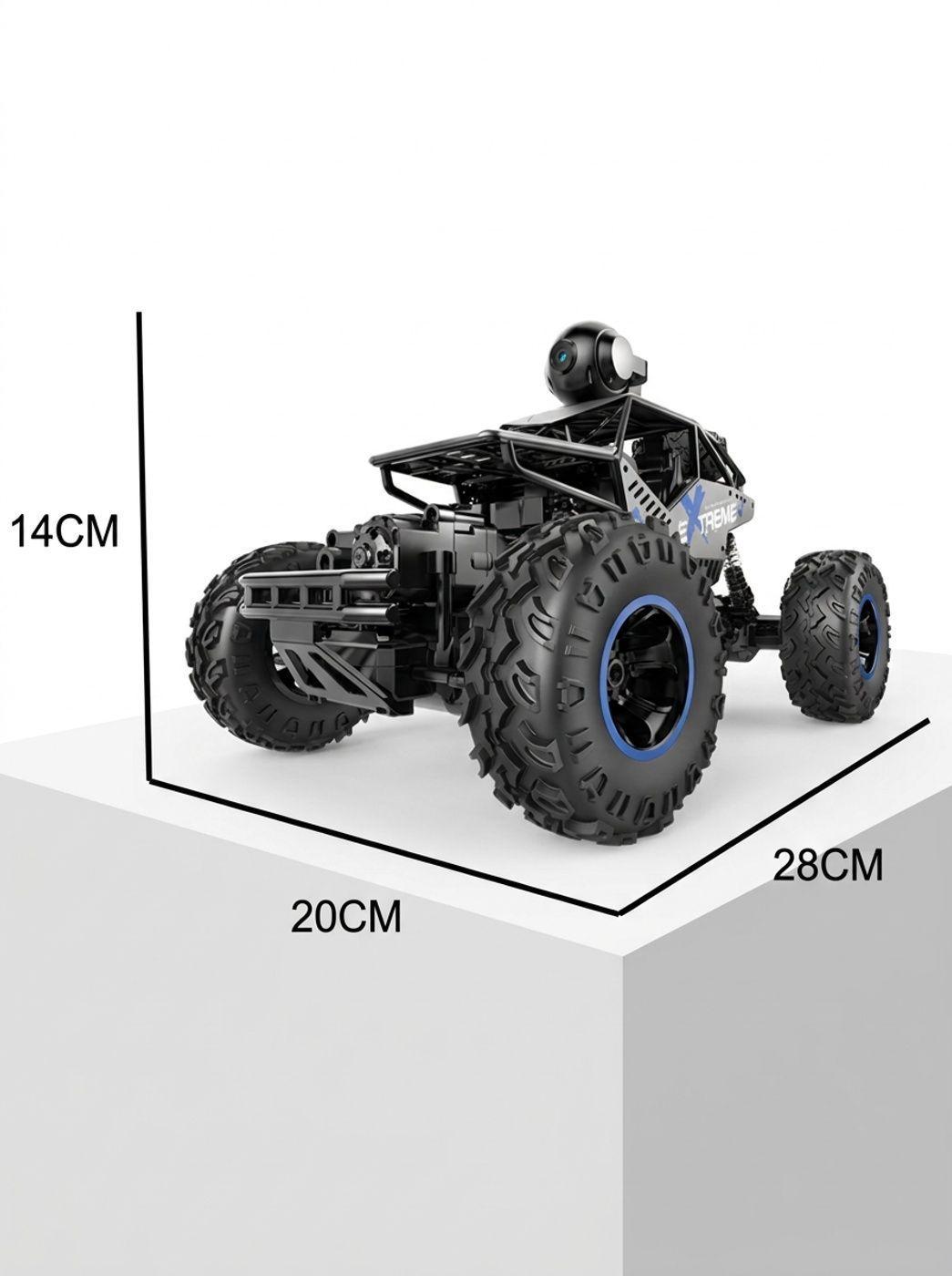 Auto 4x4 Control Remoto con Cámara Big Foot Monster-1