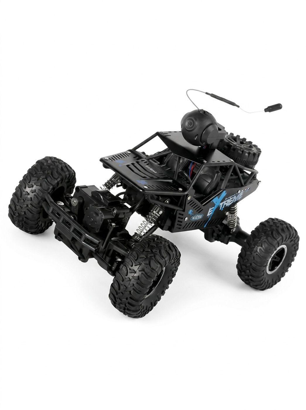Auto 4x4 Control Remoto con Cámara Big Foot Monster-6