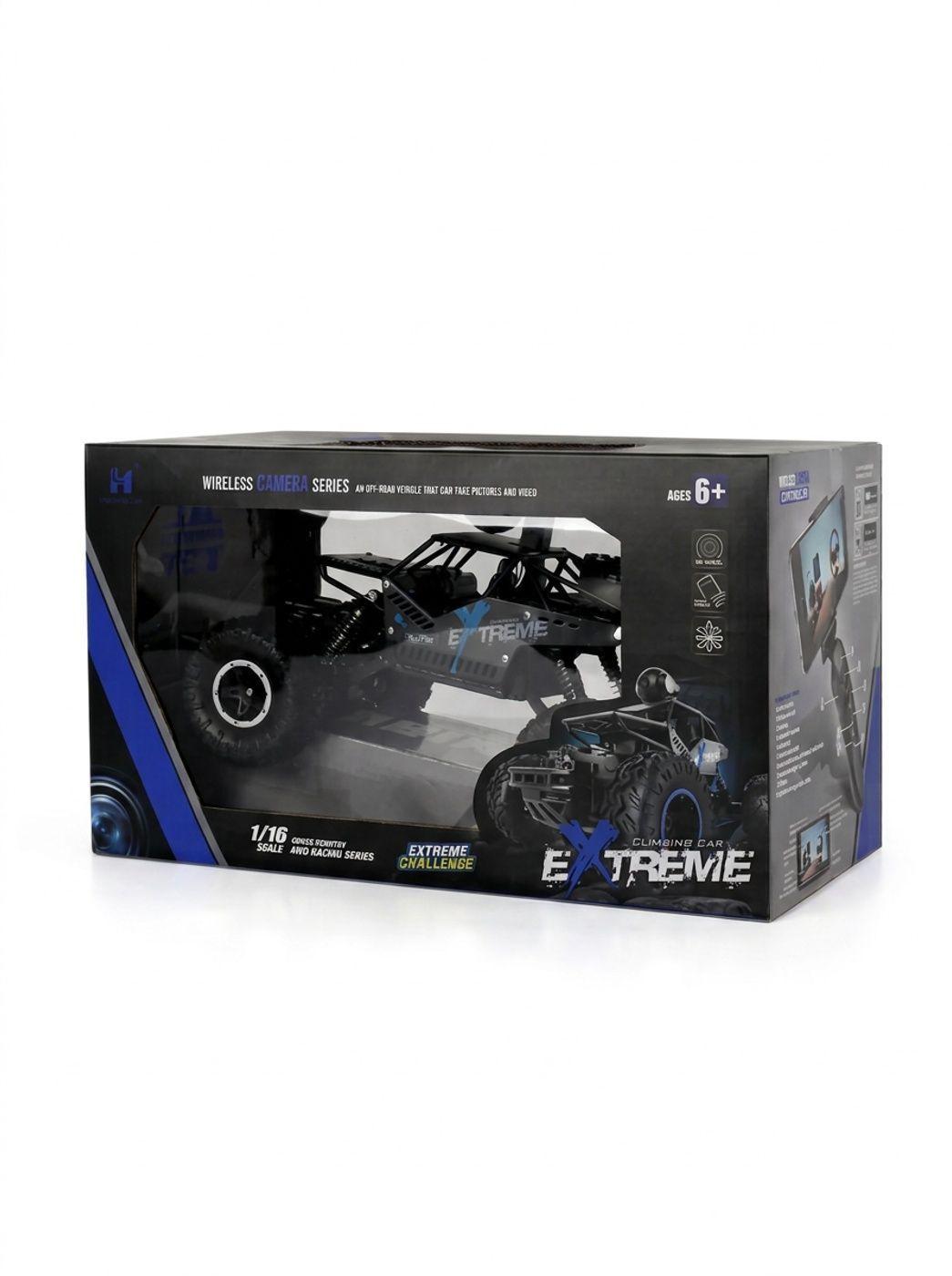 Auto 4x4 Control Remoto con Cámara Big Foot Monster-8