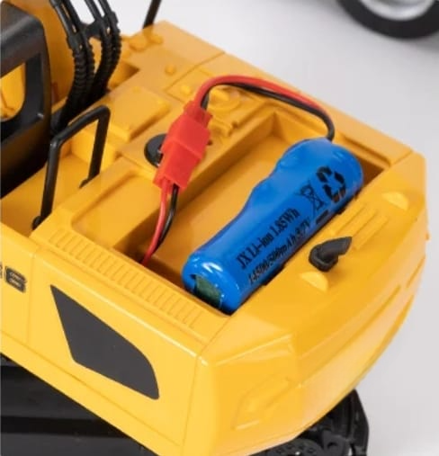 RETROEXCAVADORA Y CAMION CONTROL REMOTO BATERIA RECARGABLE 2 4 GHZ-2