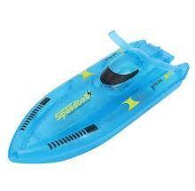 LANCHA CONTROL REMOTO CON LUCES, BATERIA RECARGABLE, 2,4 GHZ-6