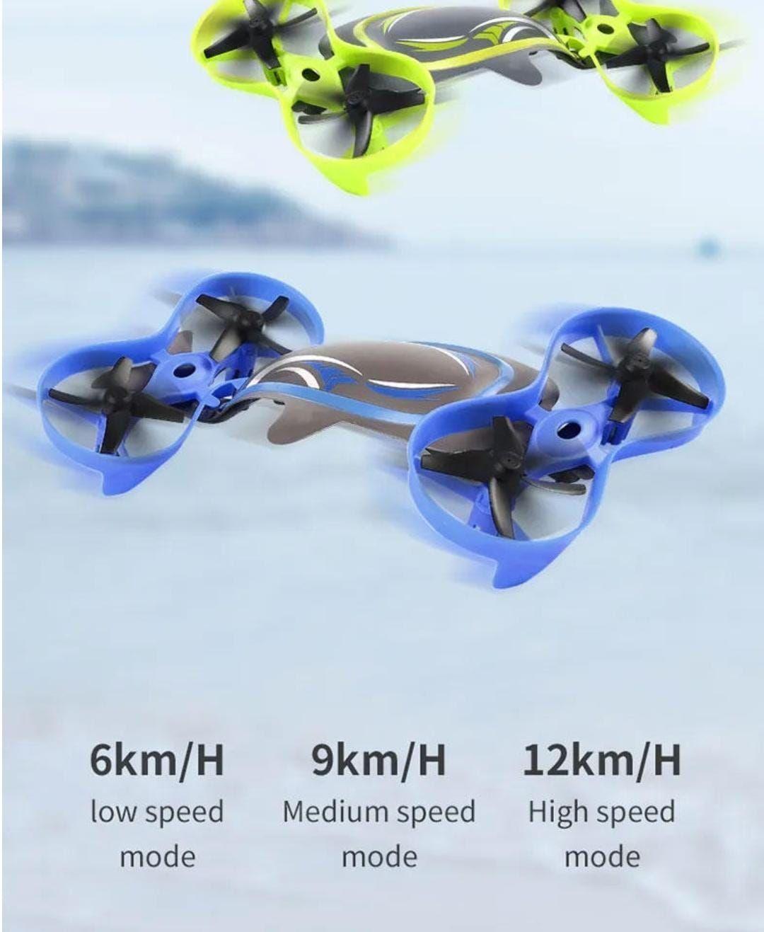 Auto Control Remoto, Drone, Funciona En Tierra, Aire Y Agua 3 En 1-2