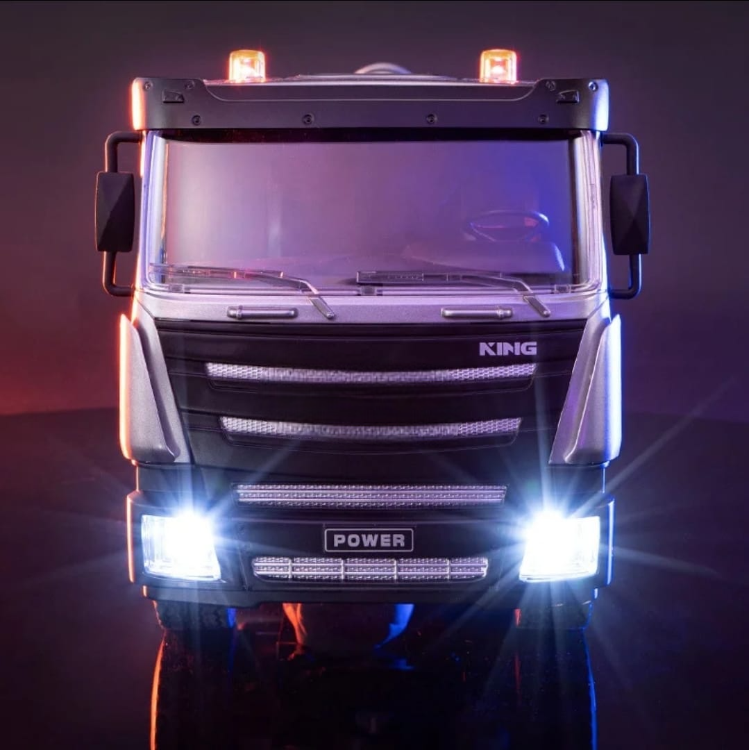 CAMION CONTROL REMOTO CON LUCES Y VAPOR CON BATERIA 9 CANALES-2