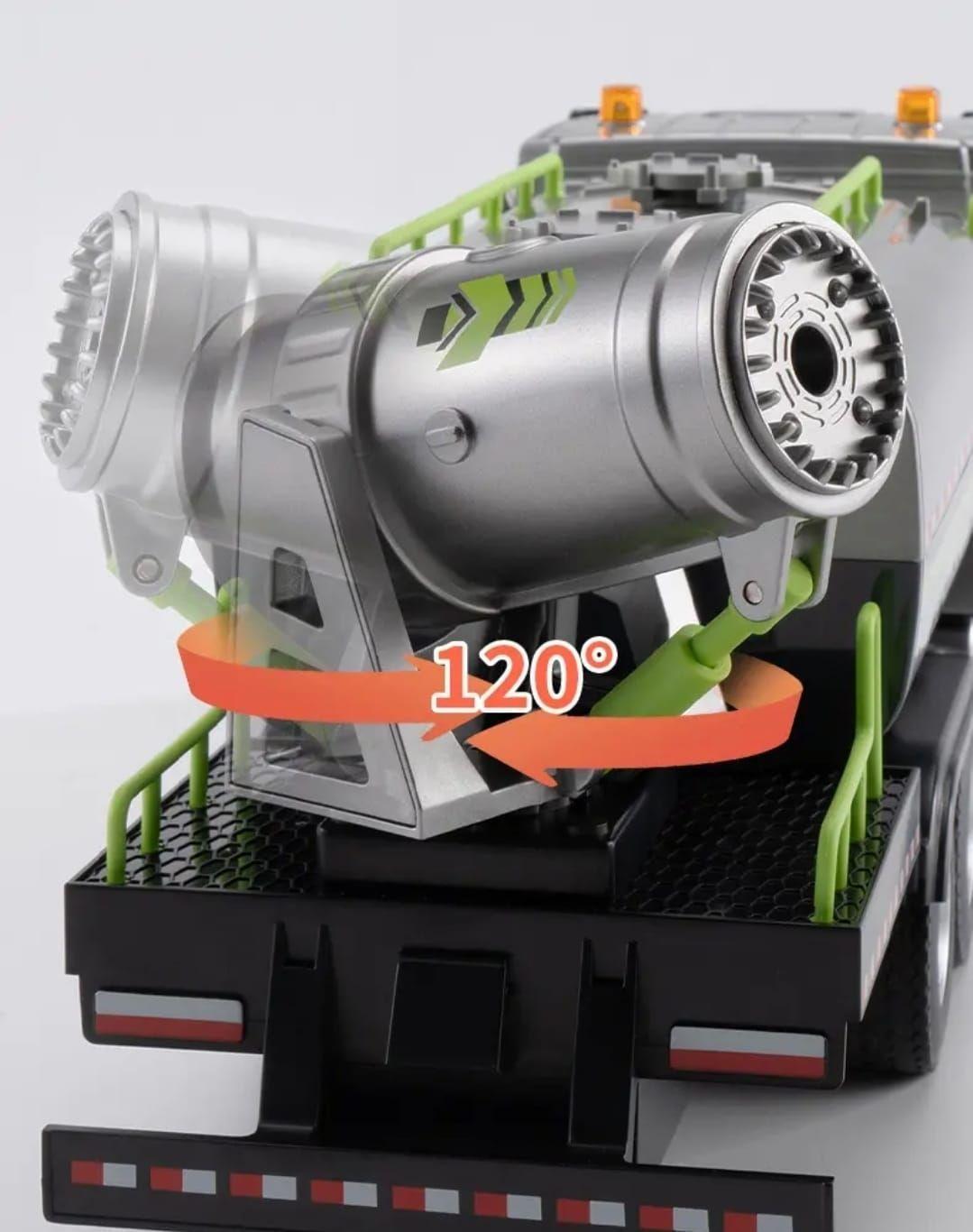 CAMION CONTROL REMOTO CON LUCES Y VAPOR CON BATERIA 9 CANALES-3